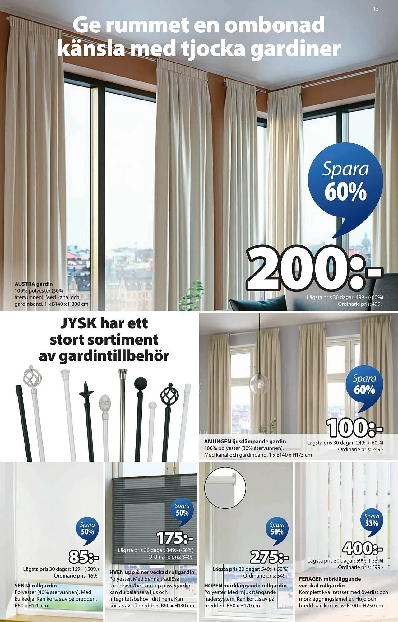 JYSK reklamblad från 2 februari till 2 mars 2026 - Reklamblad sidor 13