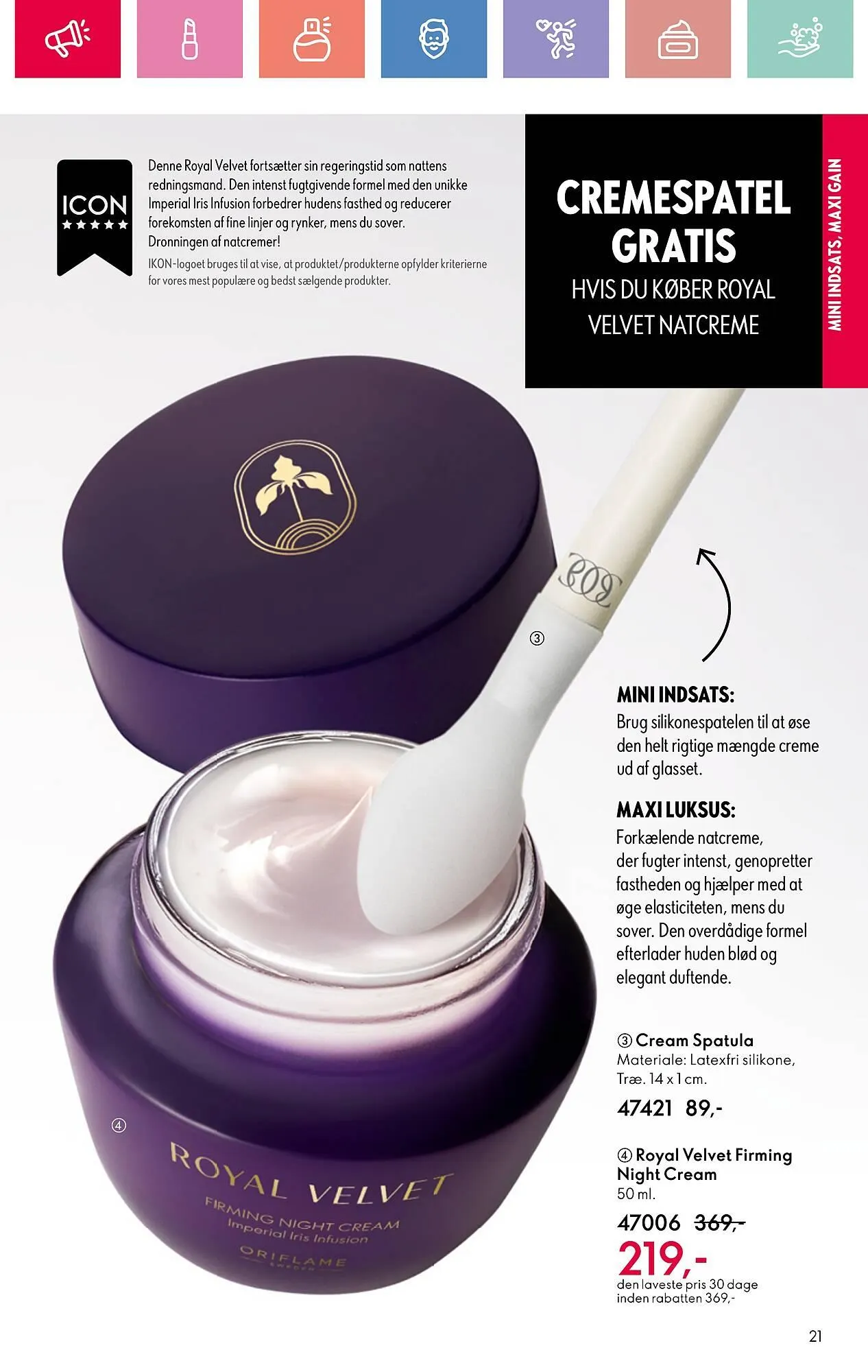 Oriflame reklamblad från 30 mars till 19 april 2025 - Reklamblad sidor 21