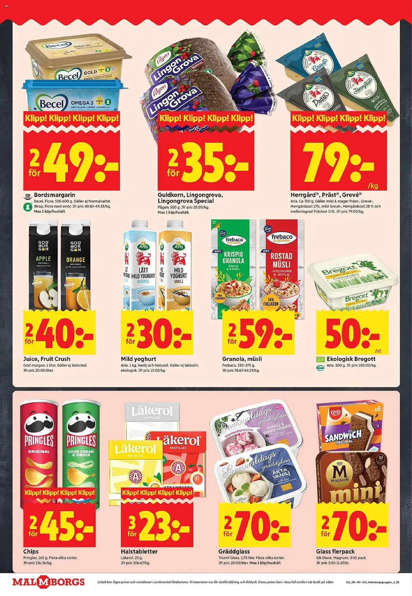 ICA Kvantum reklamblad från 13 april till 19 april 2026 - Reklamblad sidor 8