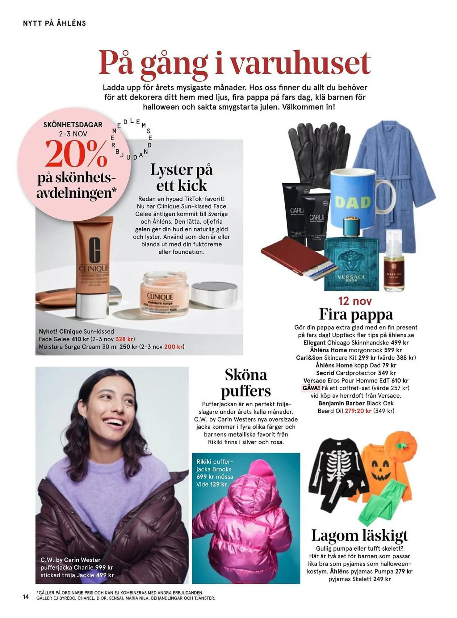 Åhléns reklamblad från 25 oktober till 14 november 2023 - Reklamblad sidor 14