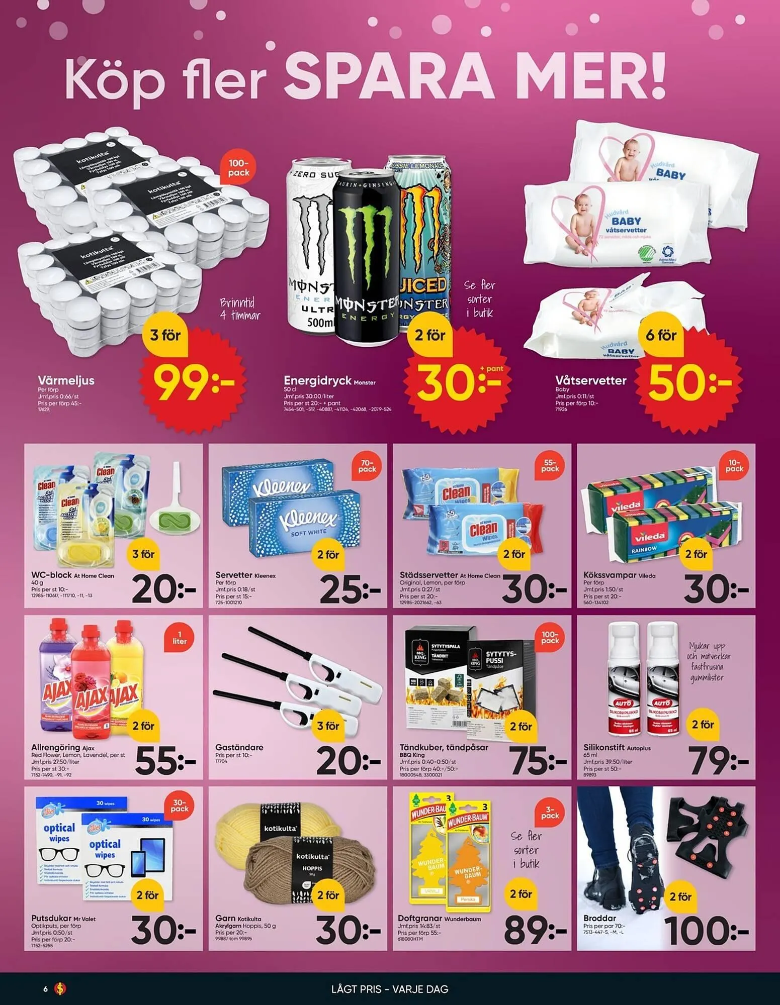 DollarStore annonsblad från 26 januari till 8 februari 2026 - Reklamblad sidor 6