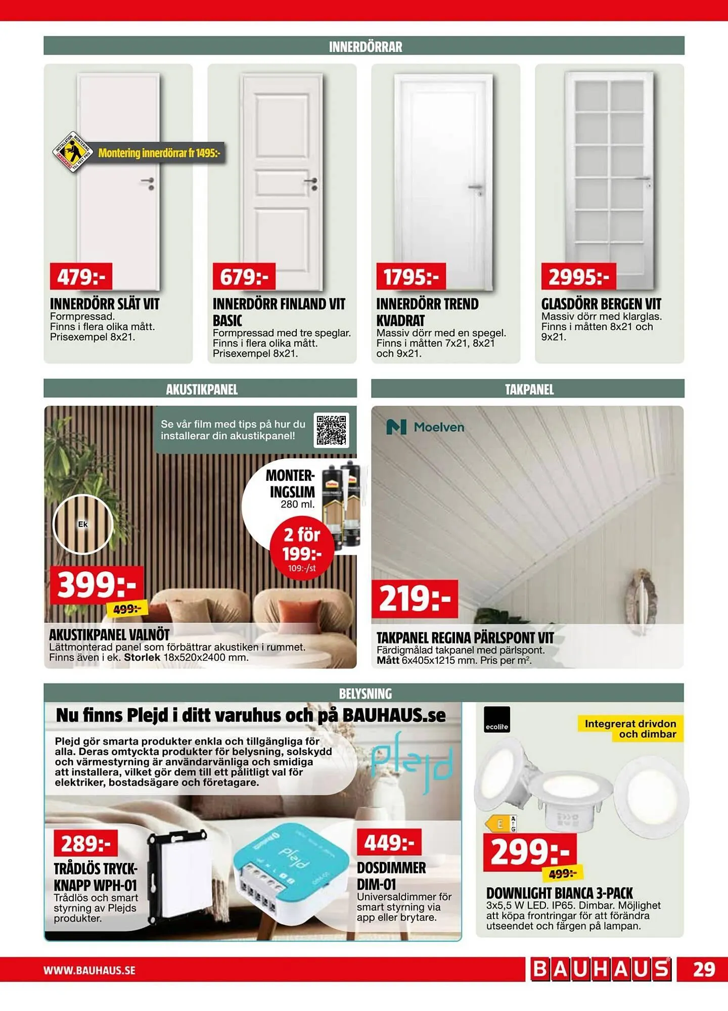 Bauhaus reklamblad från 4 maj till 18 maj 2026 - Reklamblad sidor 29