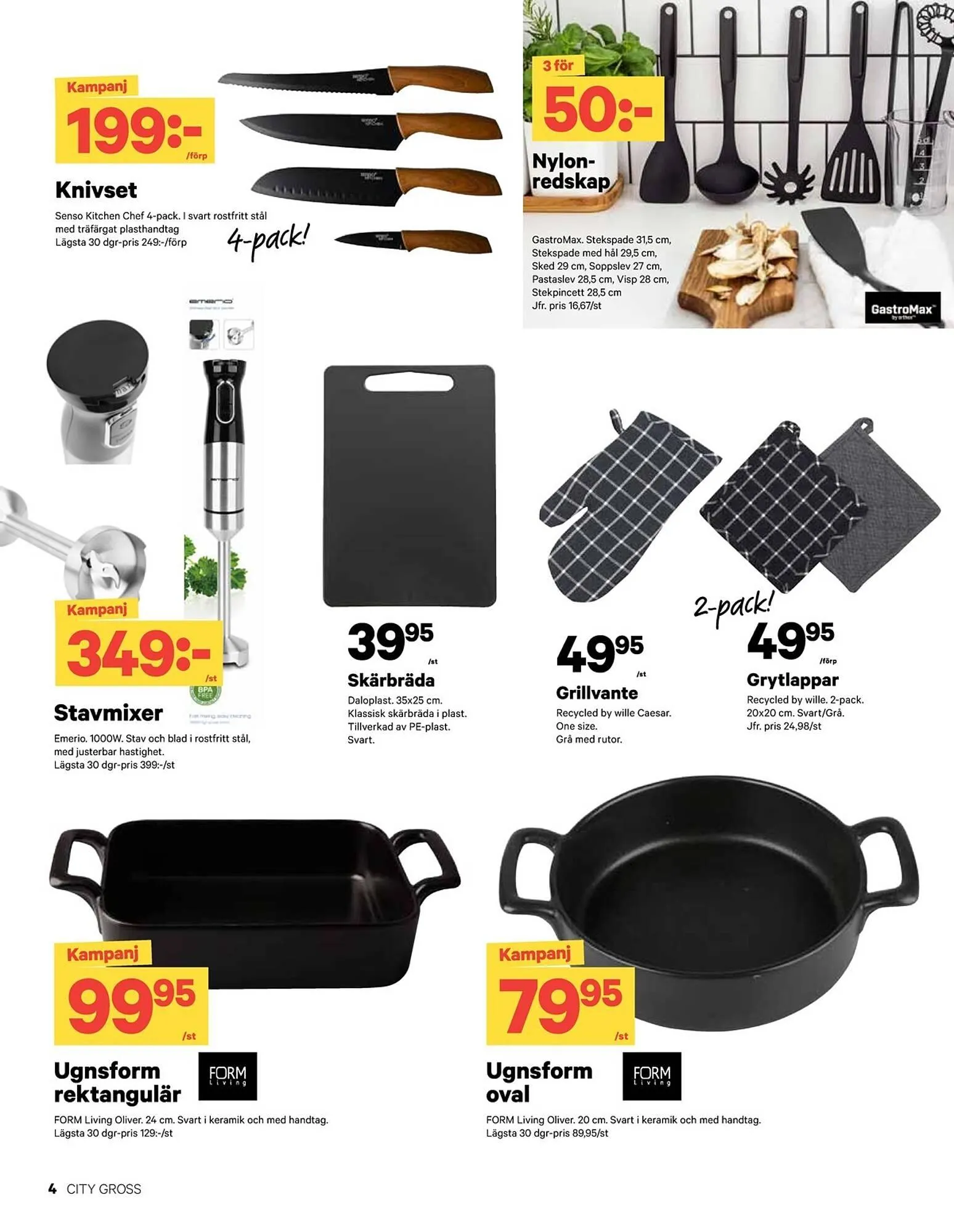 City Gross reklamblad från 3 november till 30 november 2025 - Reklamblad sidor 4