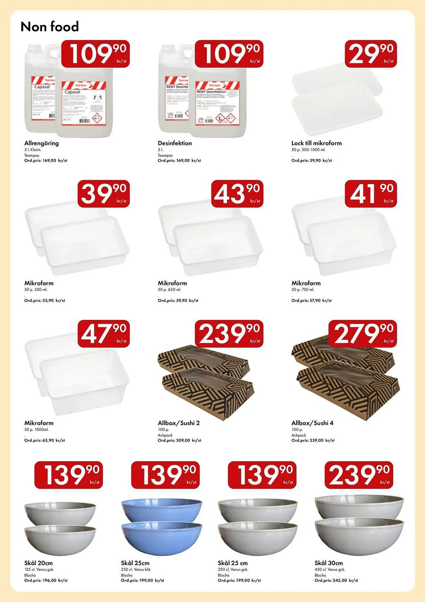 Snabbgross reklamblad från 9 mars till 22 mars 2026 - Reklamblad sidor 15