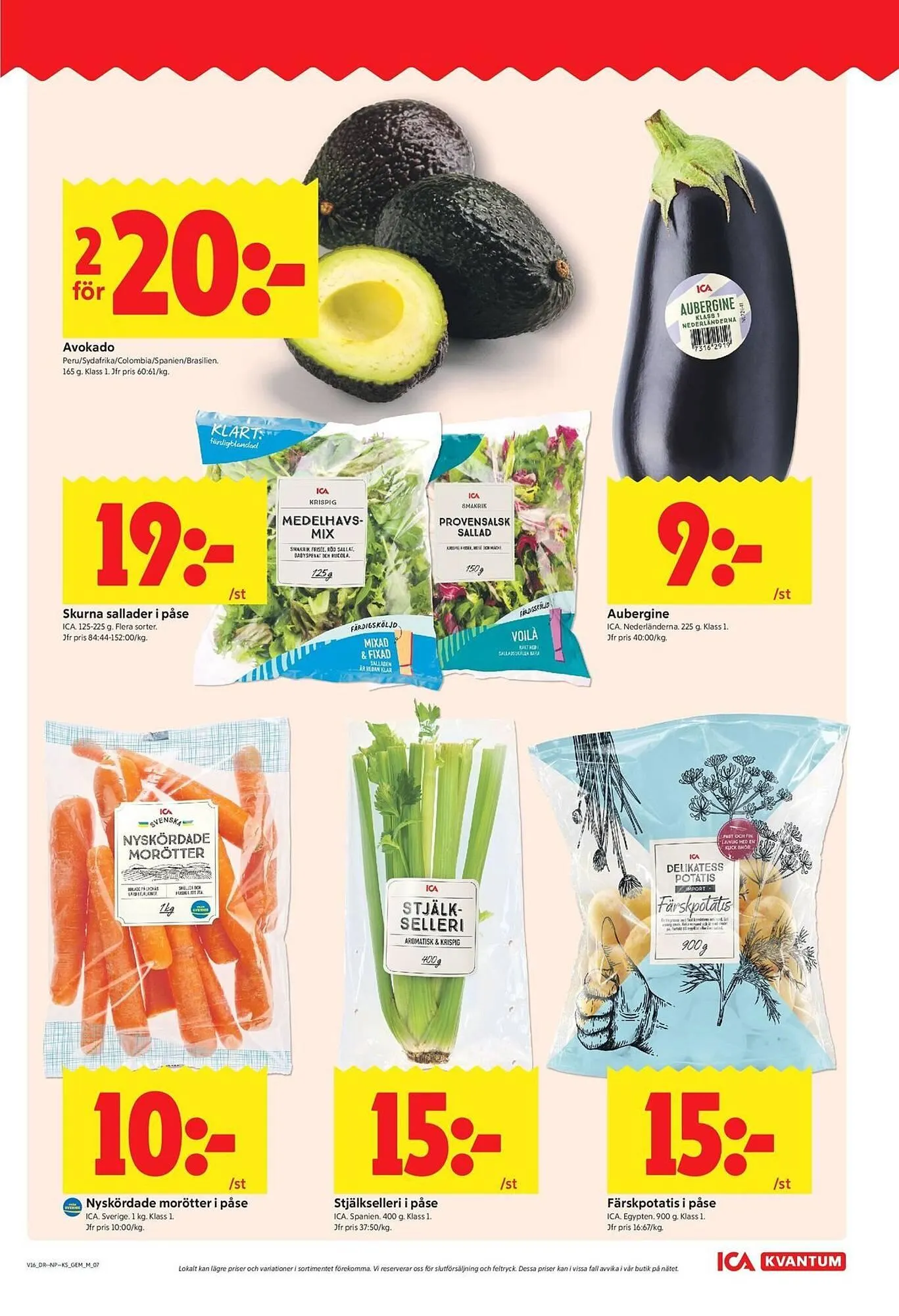 ICA Kvantum reklamblad från 13 april till 19 april 2026 - Reklamblad sidor 7