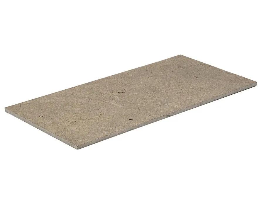 Kalksten gråbrun Azul slipad 61x30,5x1 cm