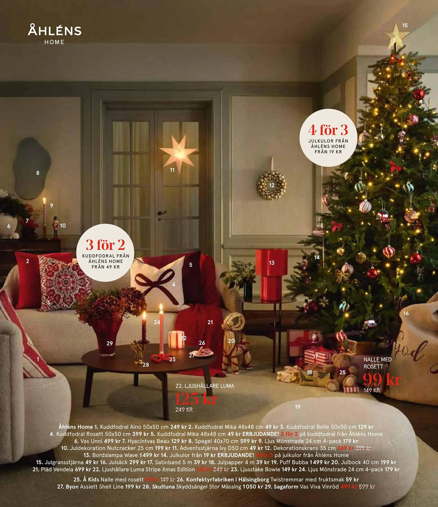 Åhléns reklamblad från 25 november till 24 december 2024 - Reklamblad sidor 6