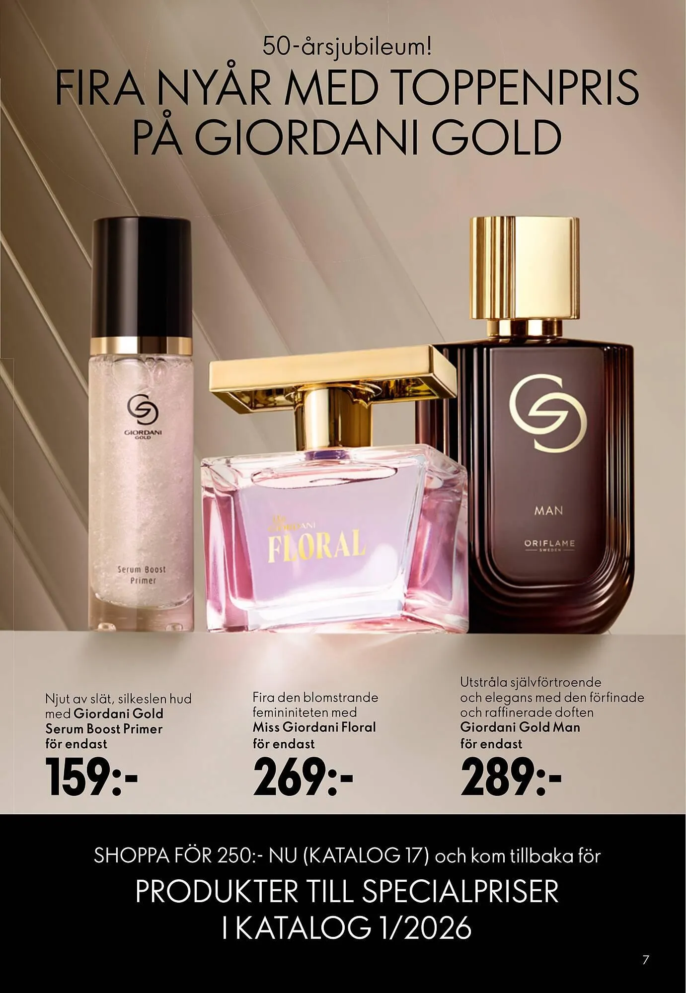 Oriflame reklamblad från 10 december till 31 december 2025 - Reklamblad sidor 7