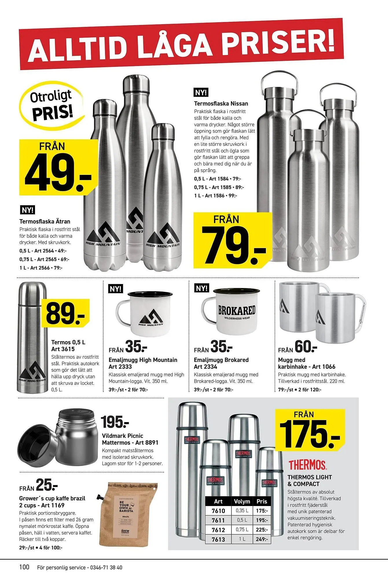 Engelsons reklamblad från 17 mars till 24 mars 2025 - Reklamblad sidor 100
