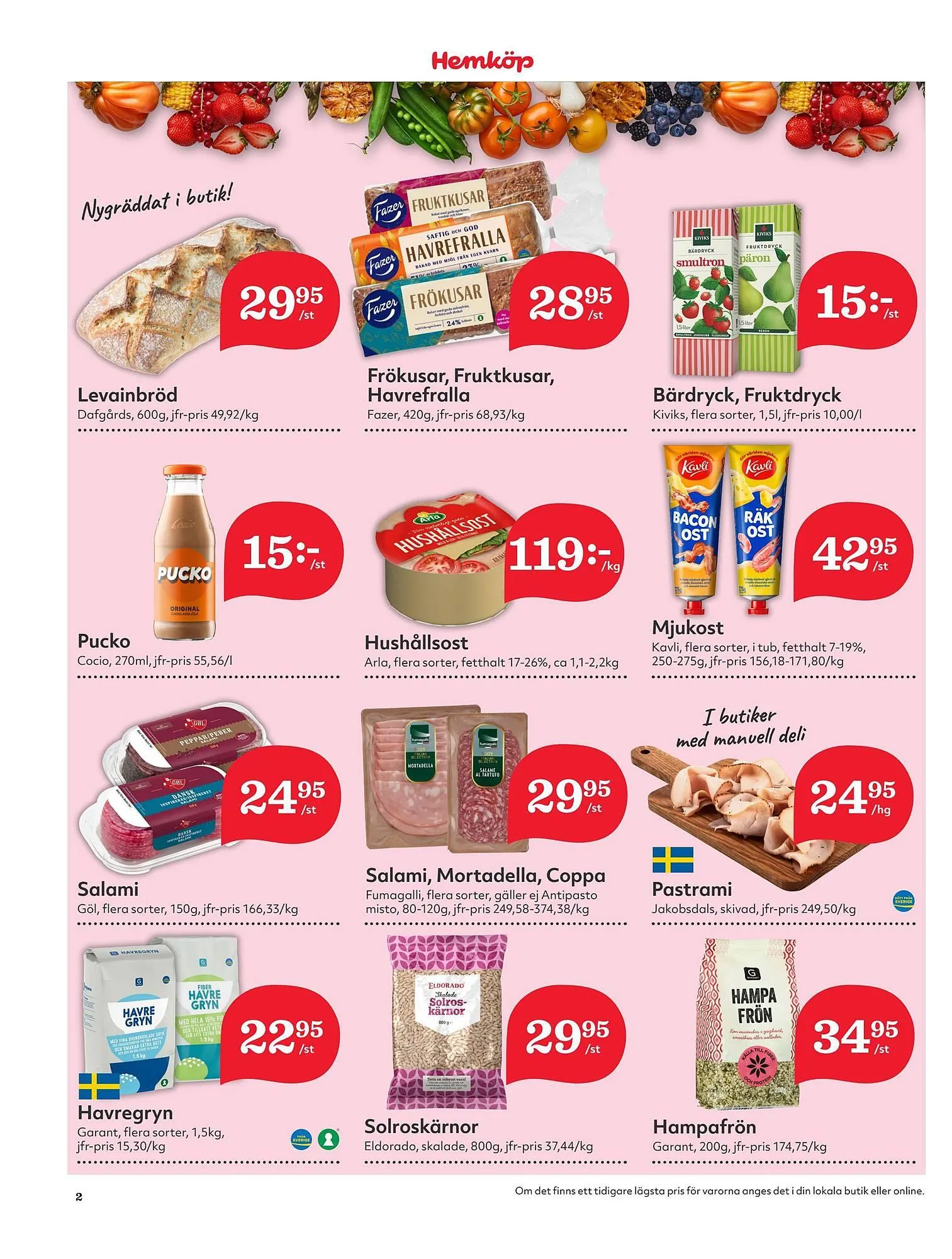 Östenssons reklamblad från 2 juni till 8 juni 2025 - Reklamblad sidor 2