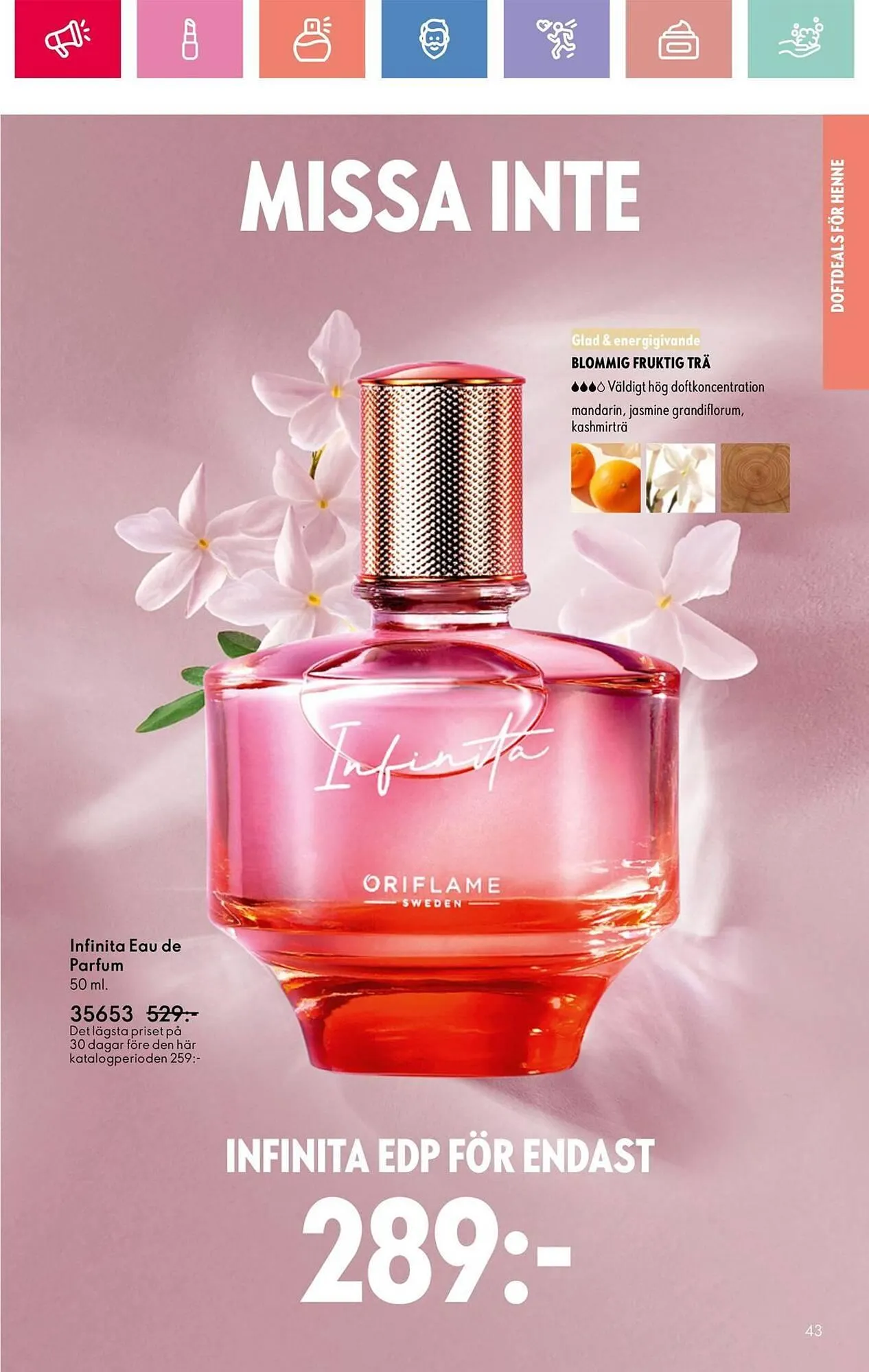 Oriflame reklamblad från 24 augusti till 13 september 2025 - Reklamblad sidor 43