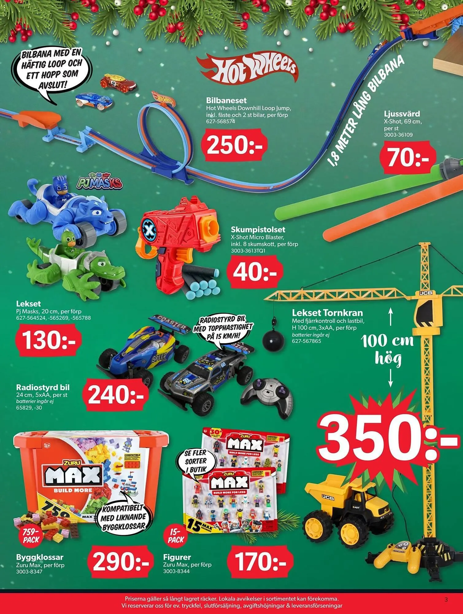 DollarStore reklamblad från 3 december till 10 december 2023 - Reklamblad sidor 3