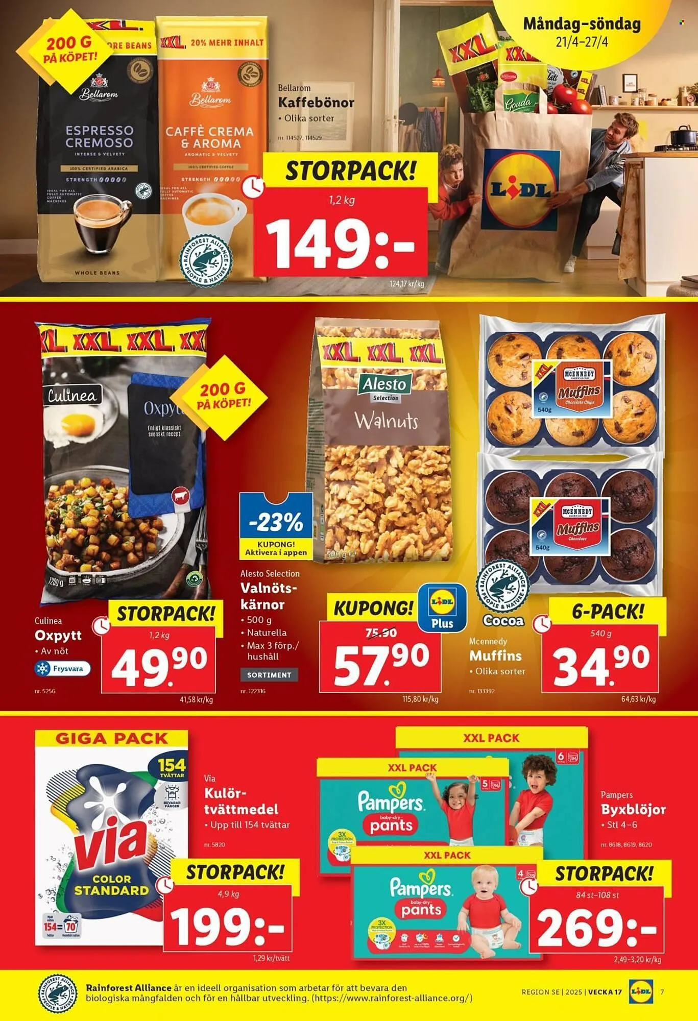 Lidl reklamblad från 21 april till 27 april 2025 - Reklamblad sidor 7