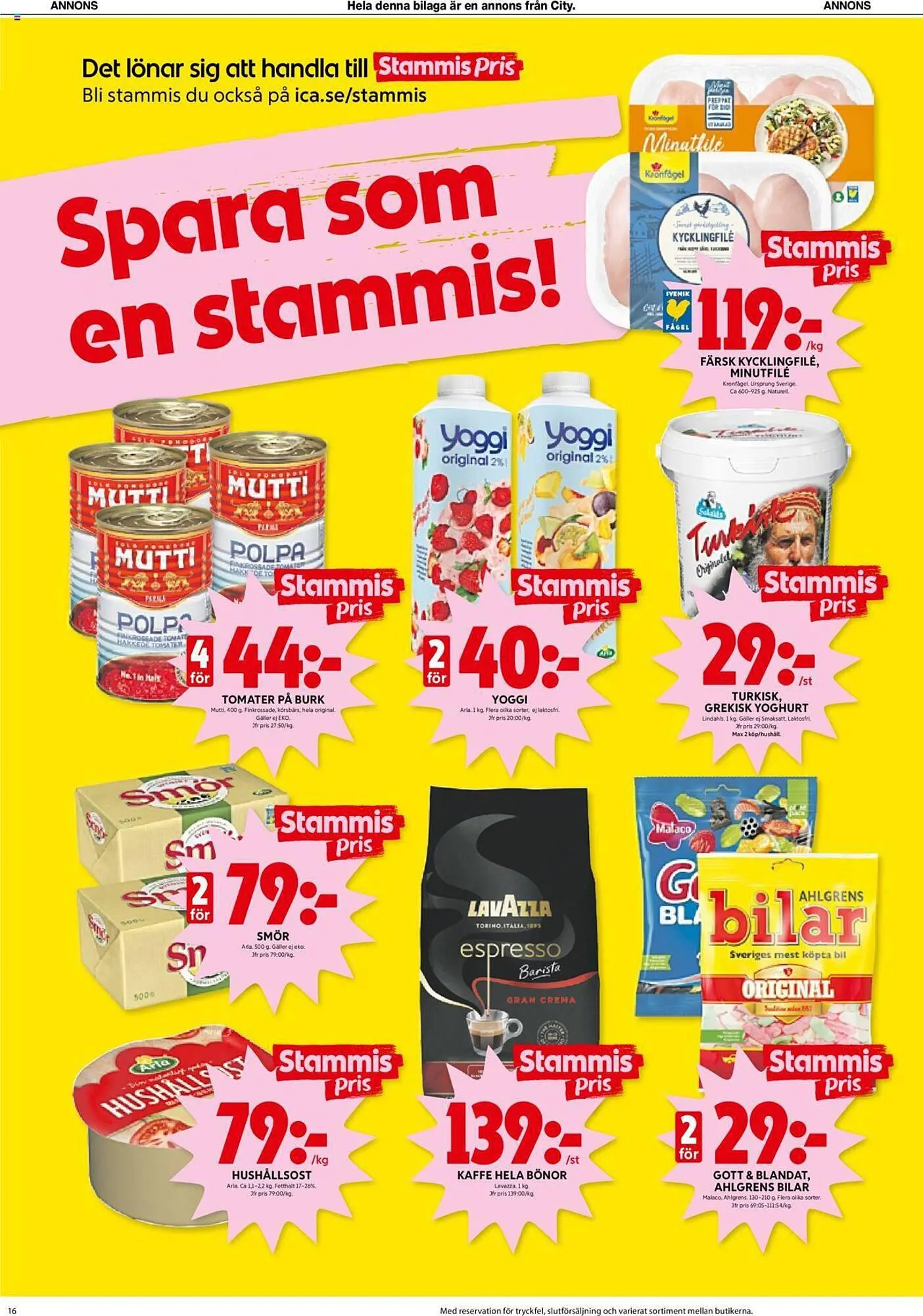ICA Kvantum reklamblad från 25 september till 1 oktober 2023 - Reklamblad sidor 16