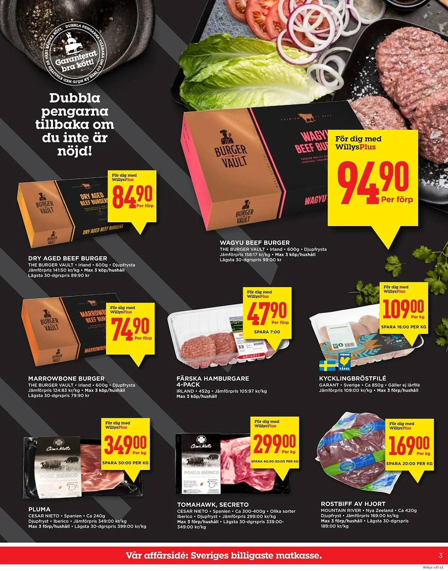 Willys reklamblad från 28 juli till 3 augusti 2025 - Reklamblad sidor 3
