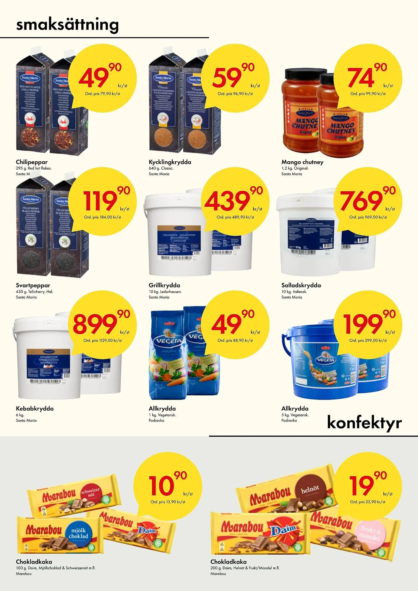 Snabbgross reklamblad från 4 december till 17 december 2023 - Reklamblad sidor 8