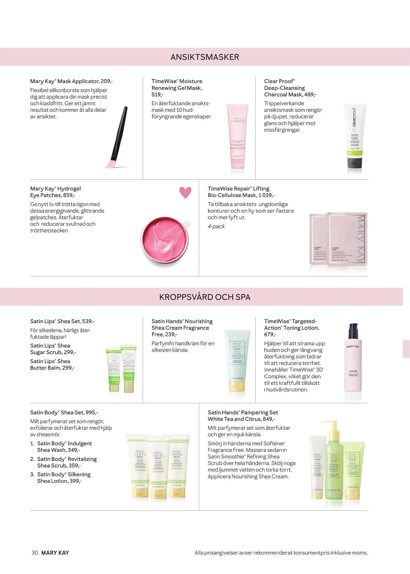 Mary Kay reklamblad från 8 april till 30 april 2025 - Reklamblad sidor 30