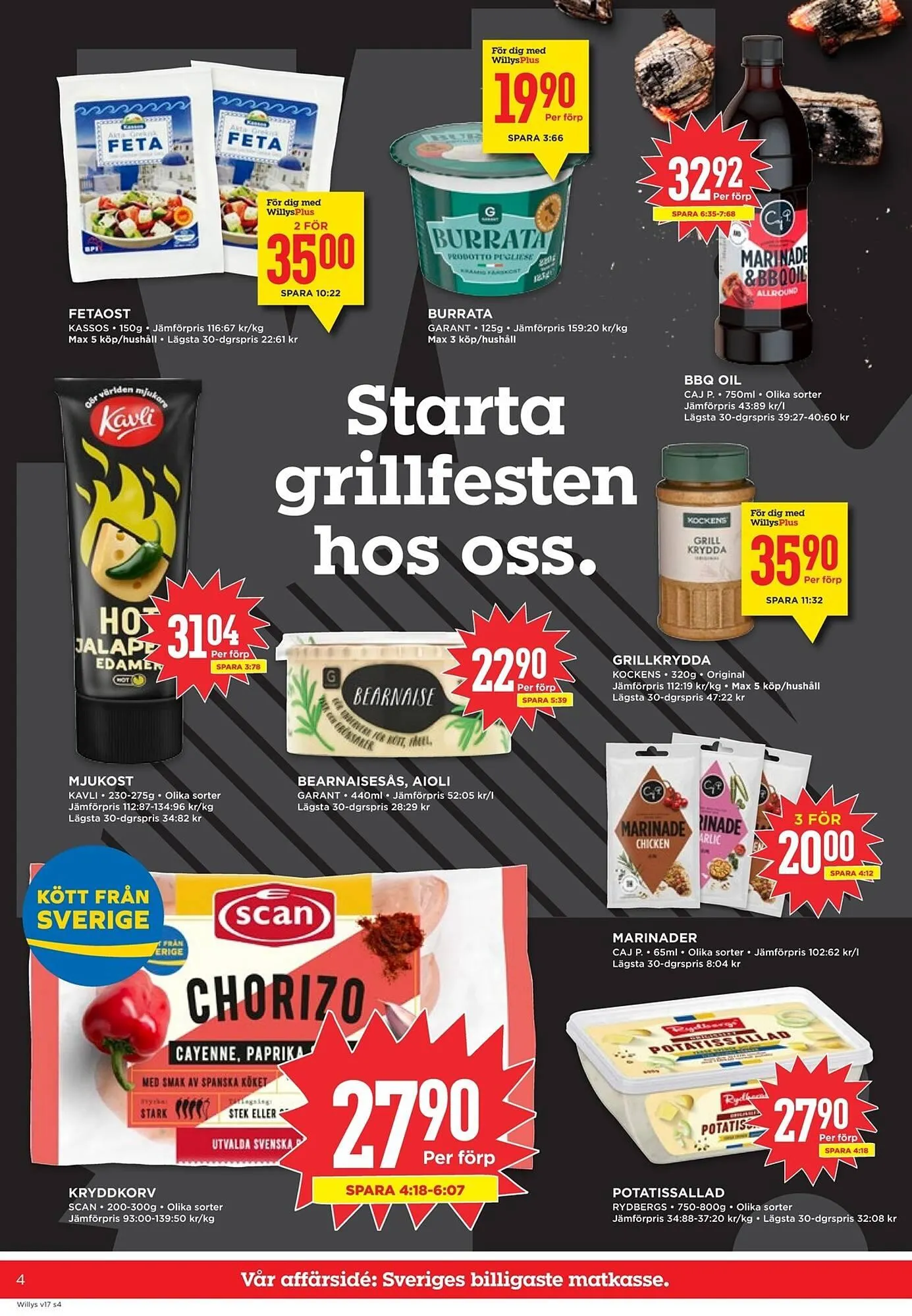 Willys reklamblad från 20 april till 26 april 2026 - Reklamblad sidor 4