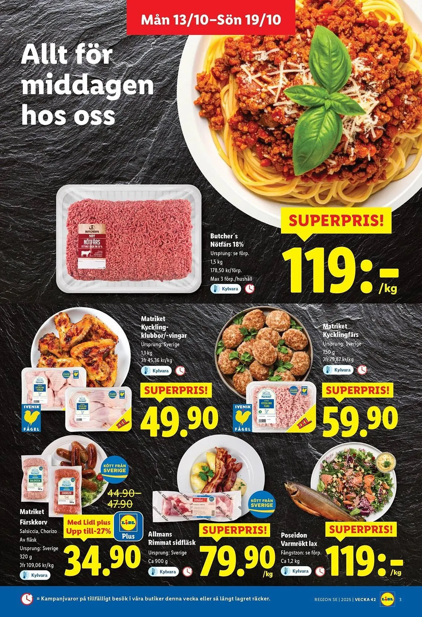 Lidl reklamblad från 13 oktober till 19 oktober 2025 - Reklamblad sidor 3
