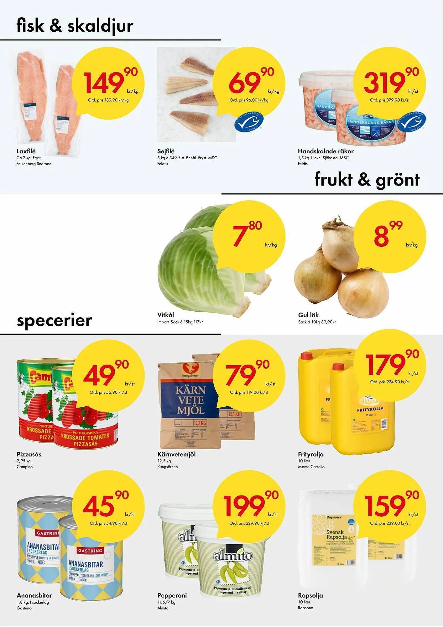 Snabbgross reklamblad från 25 september till 1 oktober 2023 - Reklamblad sidor 4