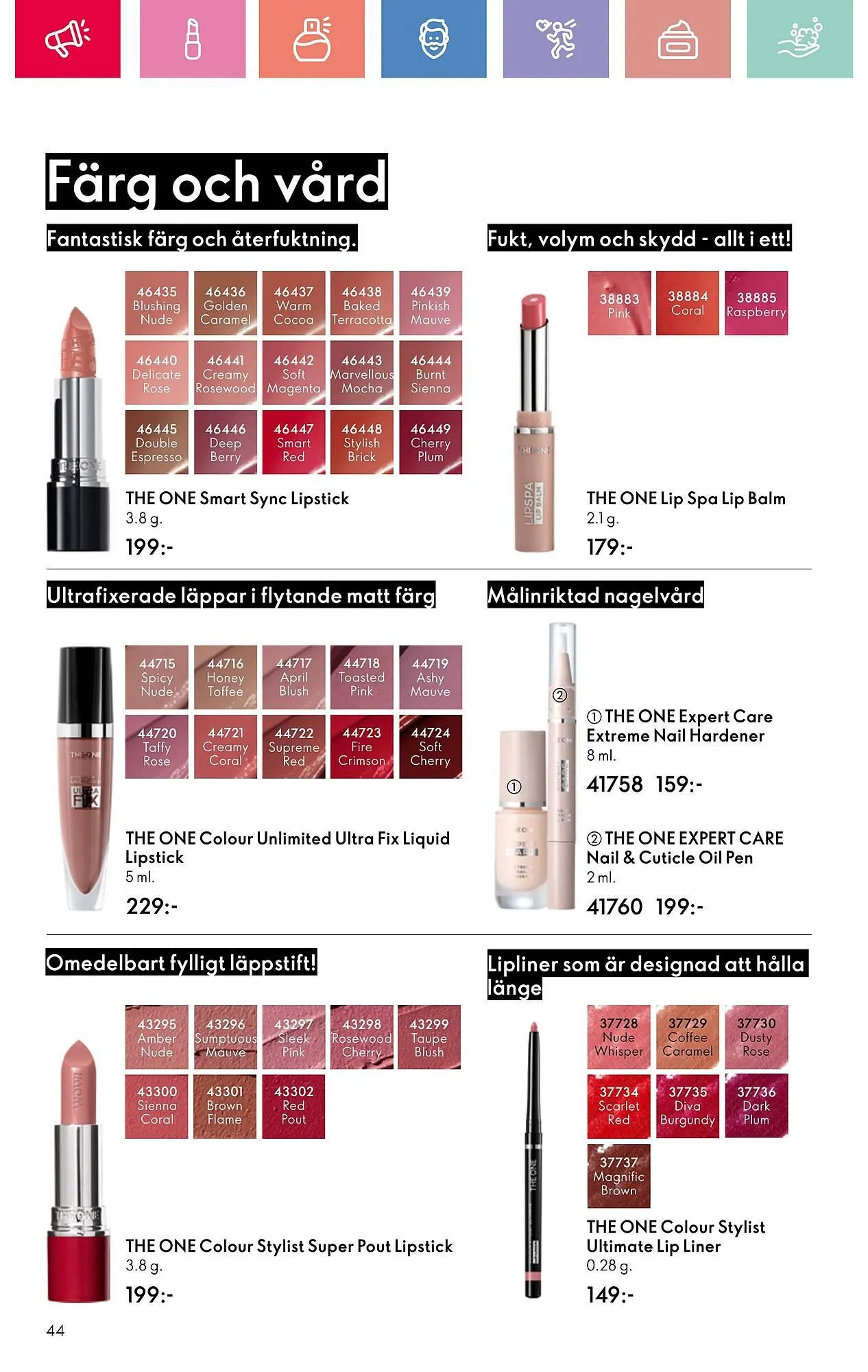 Oriflame reklamblad från 13 juli till 2 augusti 2025 - Reklamblad sidor 44