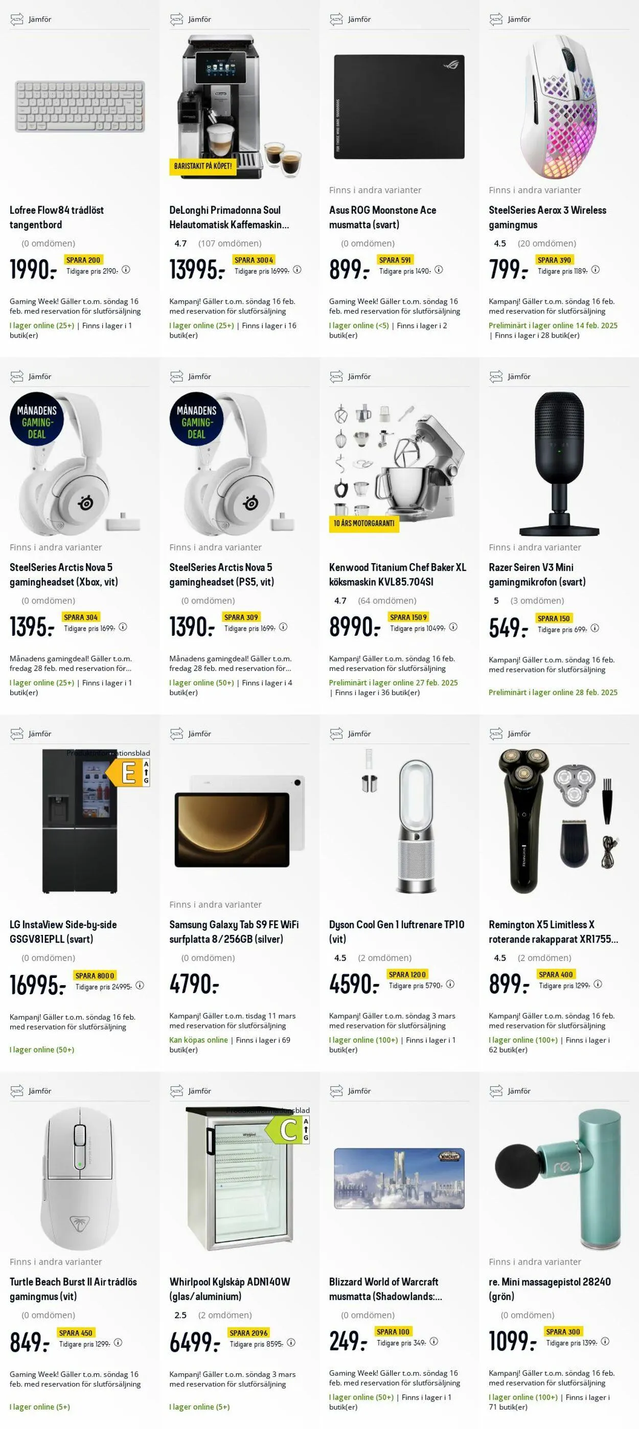 Elgiganten från 10 februari till 16 februari 2025 - Reklamblad sidor 20
