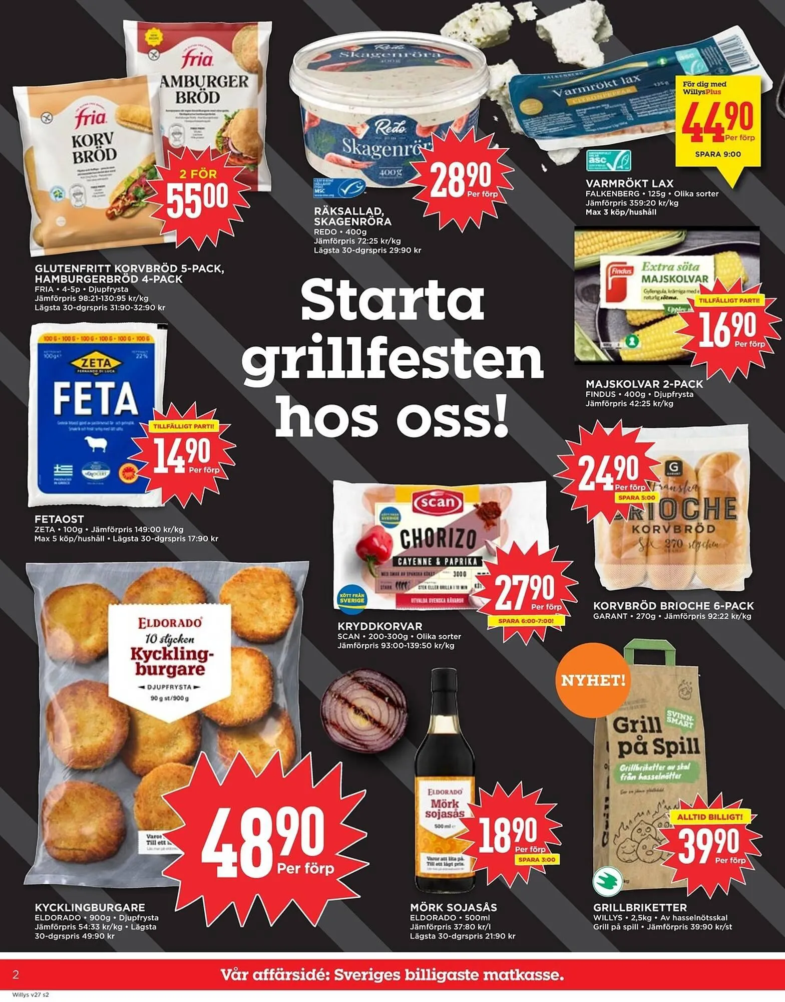 Willys reklamblad från 30 juni till 6 juli 2025 - Reklamblad sidor 2