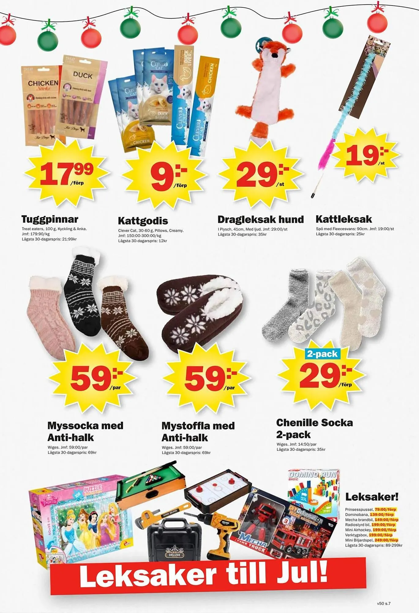 Pekås reklamblad från 8 december till 15 december 2025 - Reklamblad sidor 7