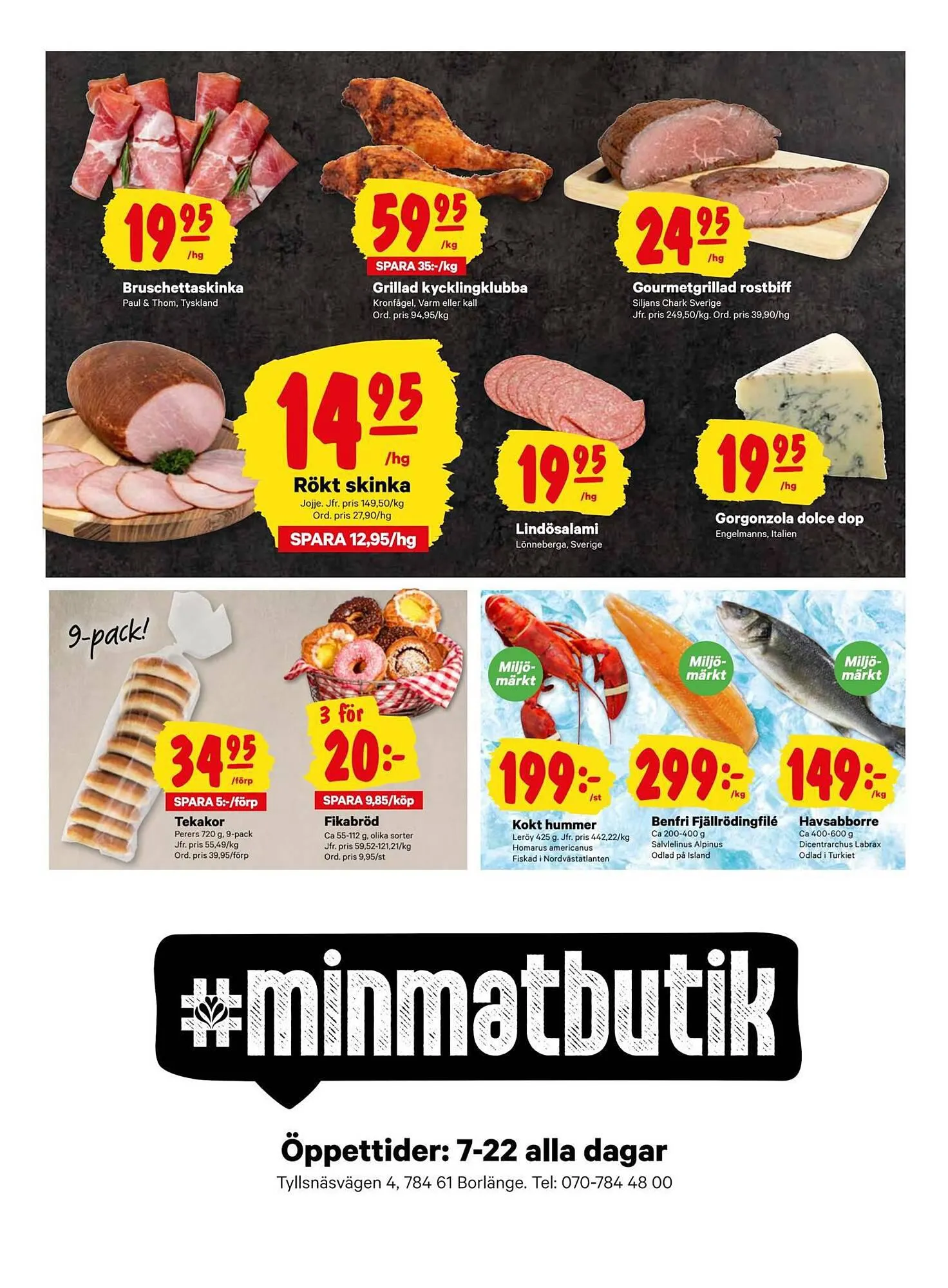 minmatbutik reklamblad från 24 september till 1 oktober 2023 - Reklamblad sidor 12