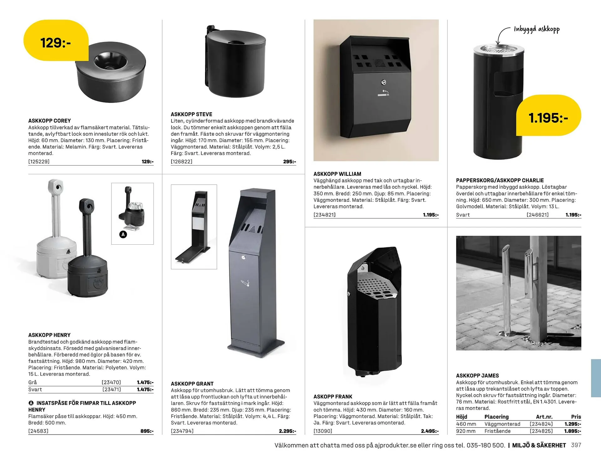 AJ Produkter reklamblad från 1 januari till 31 december 2025 - Reklamblad sidor 397