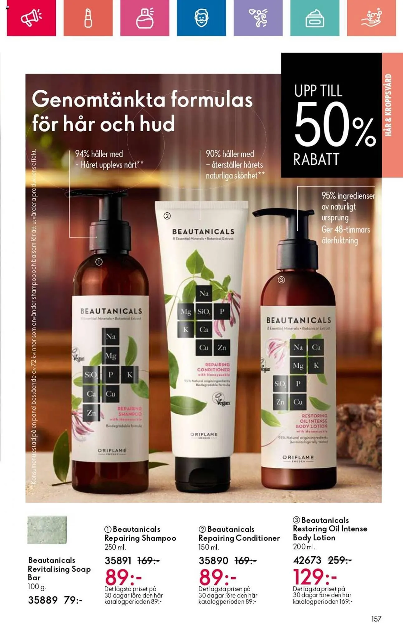 Oriflame reklamblad från 24 oktober till 13 november 2024 - Reklamblad sidor 157