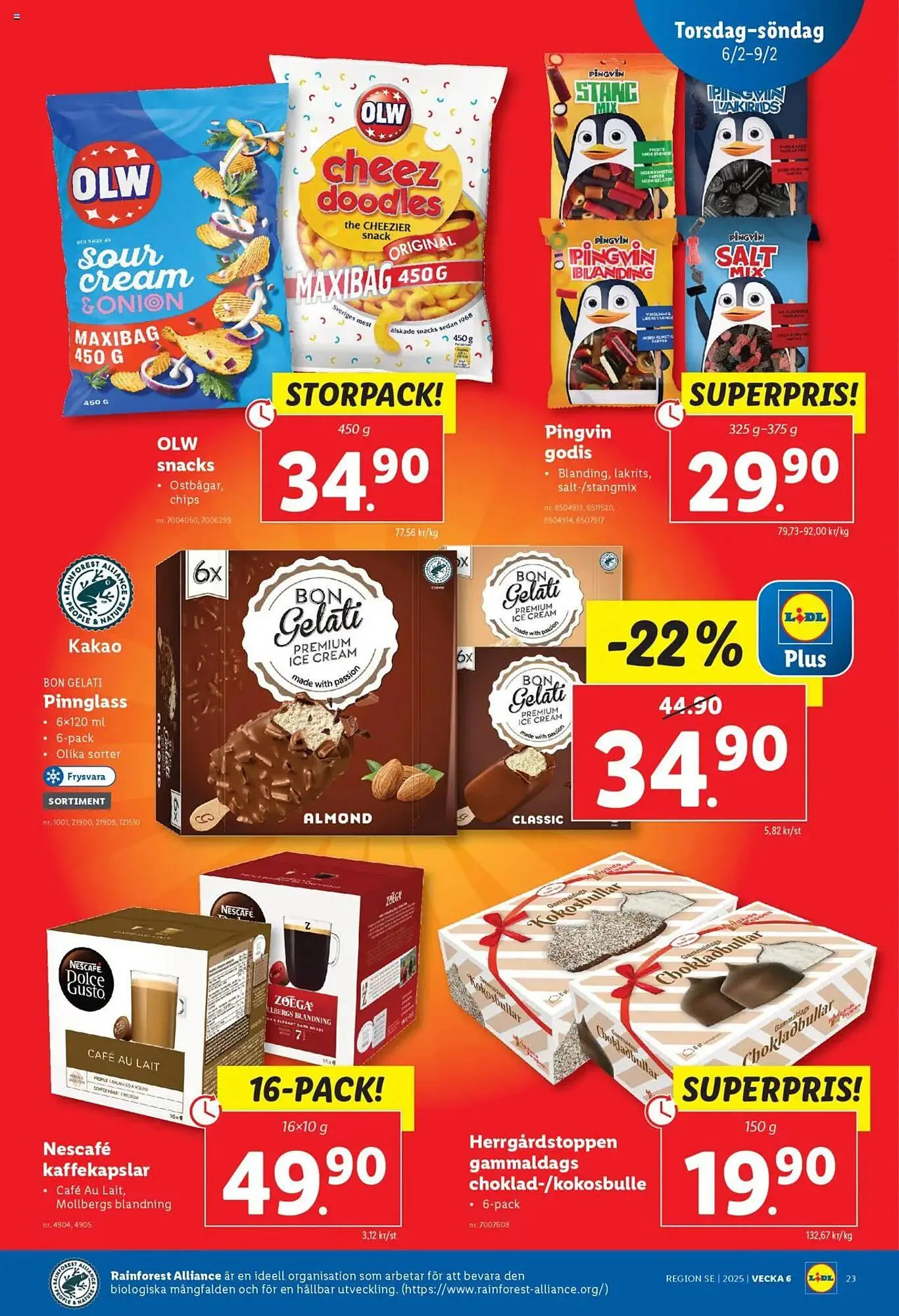 Lidl reklamblad från 3 februari till 9 februari 2025 - Reklamblad sidor 28