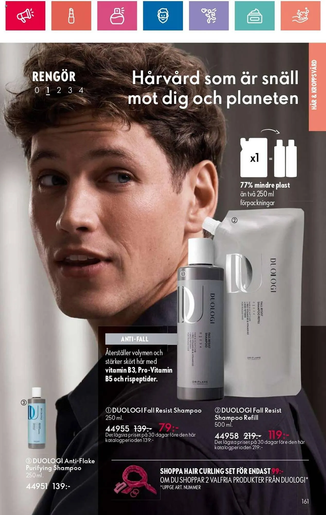 Oriflame reklamblad från 3 oktober till 23 oktober 2024 - Reklamblad sidor 161