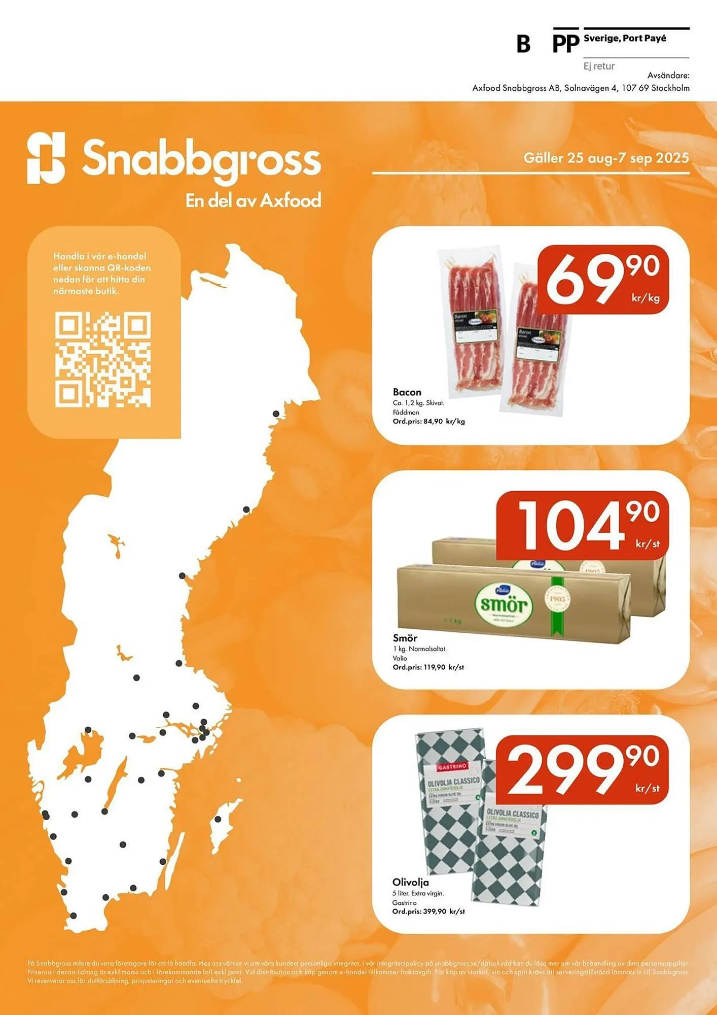 Snabbgross reklamblad från 25 augusti till 7 september 2025 - Reklamblad sidor 12