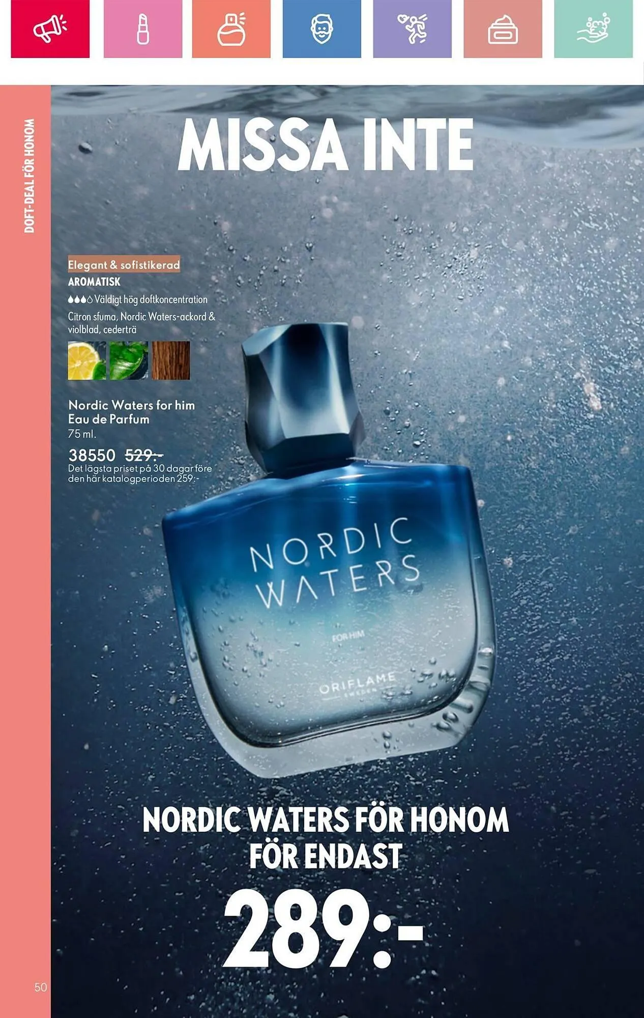 Oriflame reklamblad från 24 augusti till 13 september 2025 - Reklamblad sidor 50