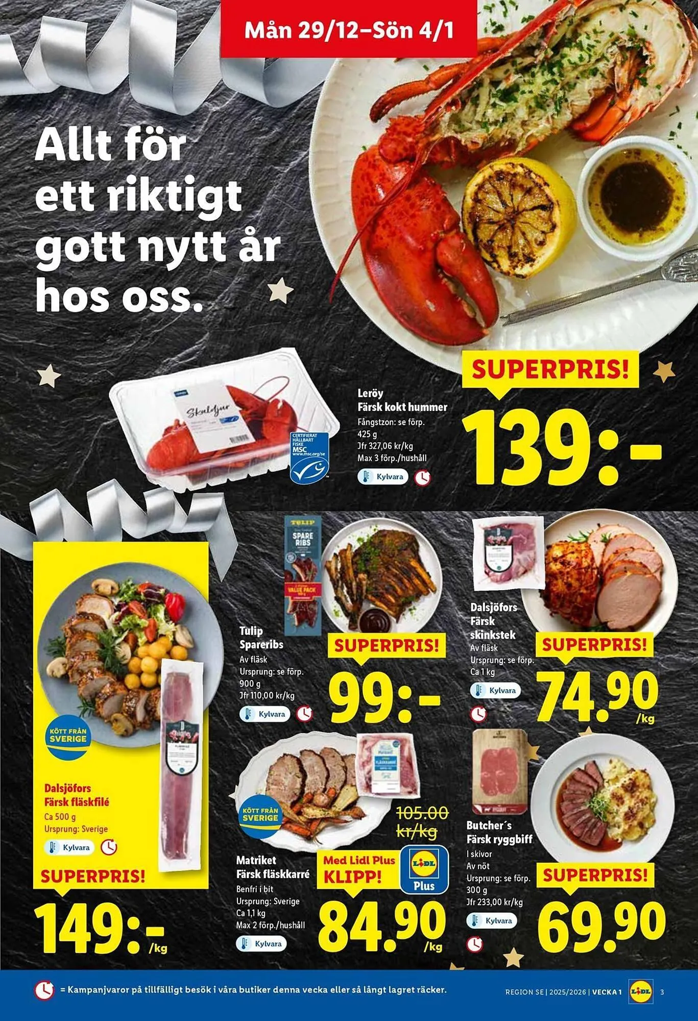 Lidl reklamblad från 29 december till 4 januari 2026 - Reklamblad sidor 3