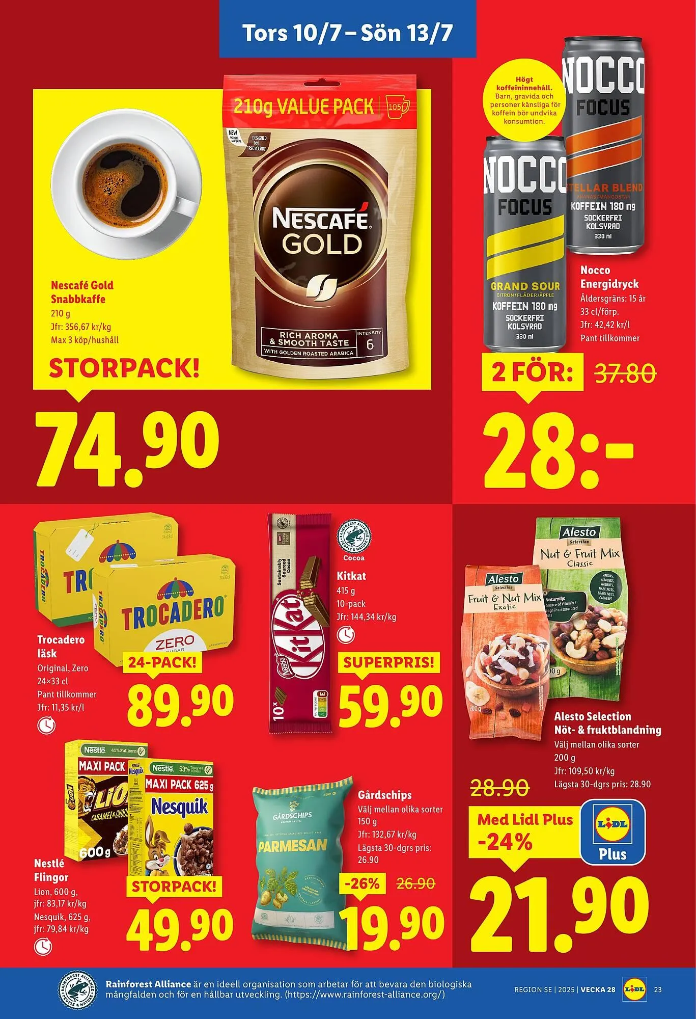 Lidl reklamblad från 7 juli till 13 juli 2025 - Reklamblad sidor 27