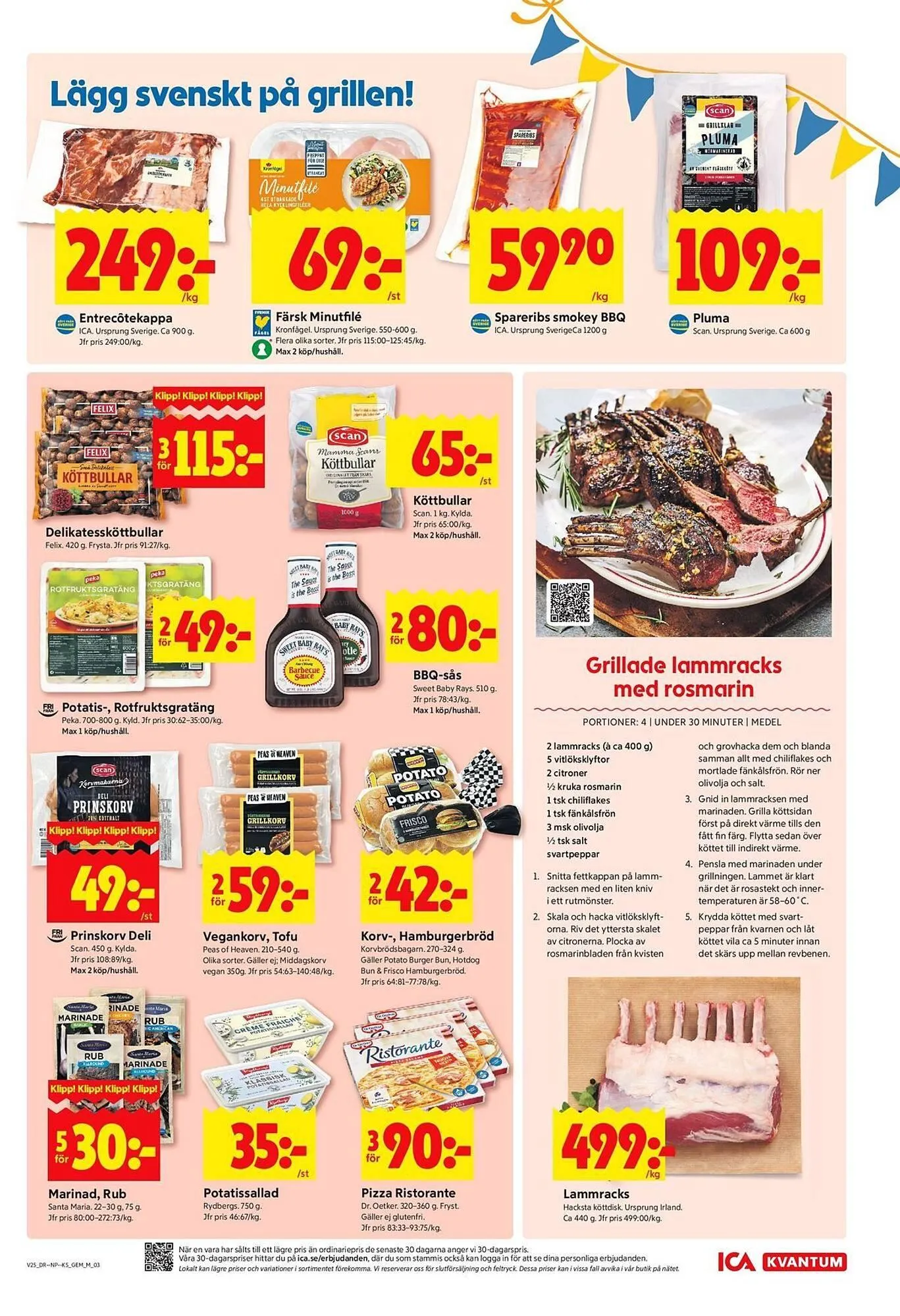 ICA Kvantum reklamblad från 16 juni till 22 juni 2025 - Reklamblad sidor 3
