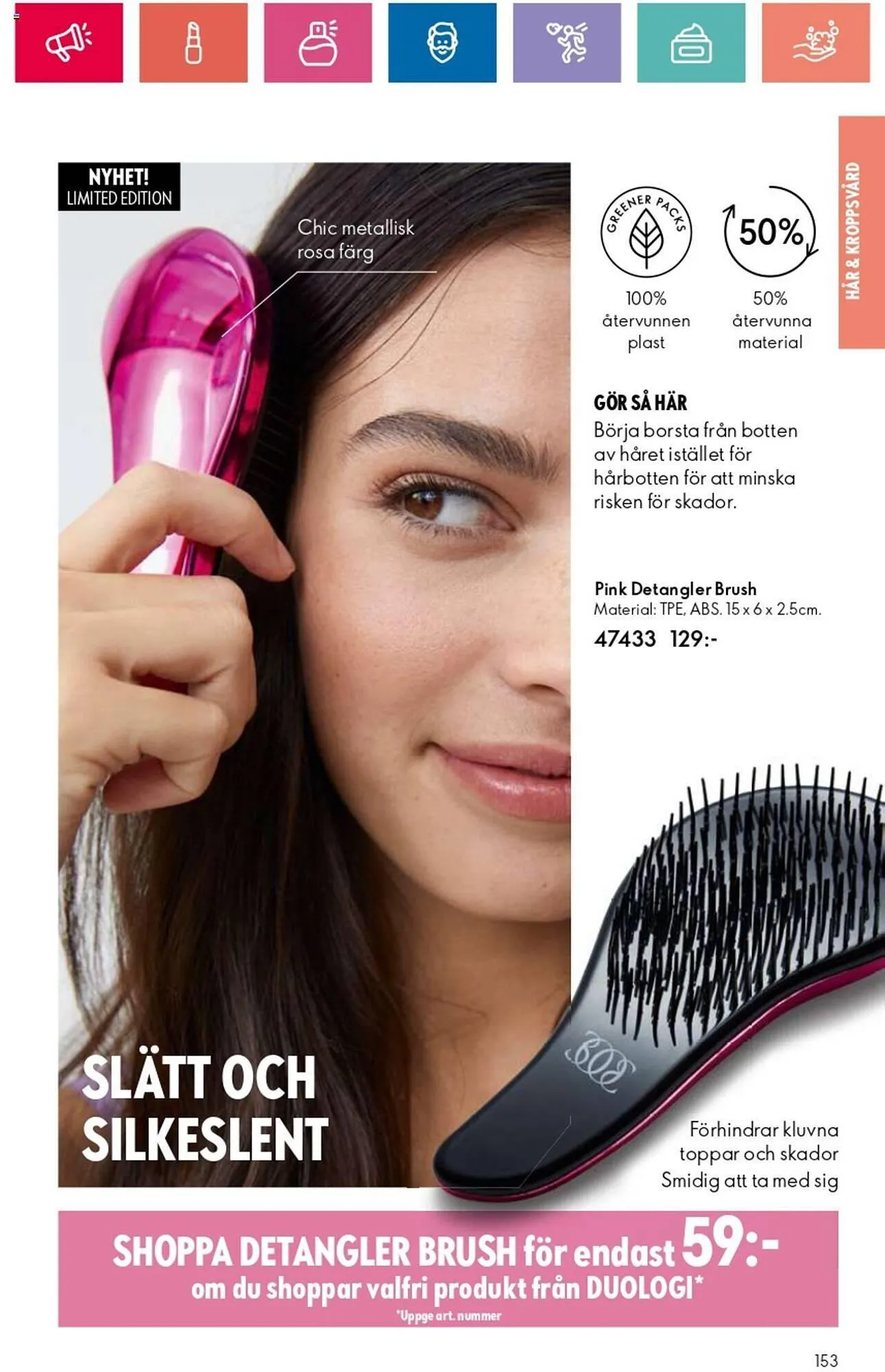 Oriflame reklamblad från 12 september till 2 oktober 2024 - Reklamblad sidor 153