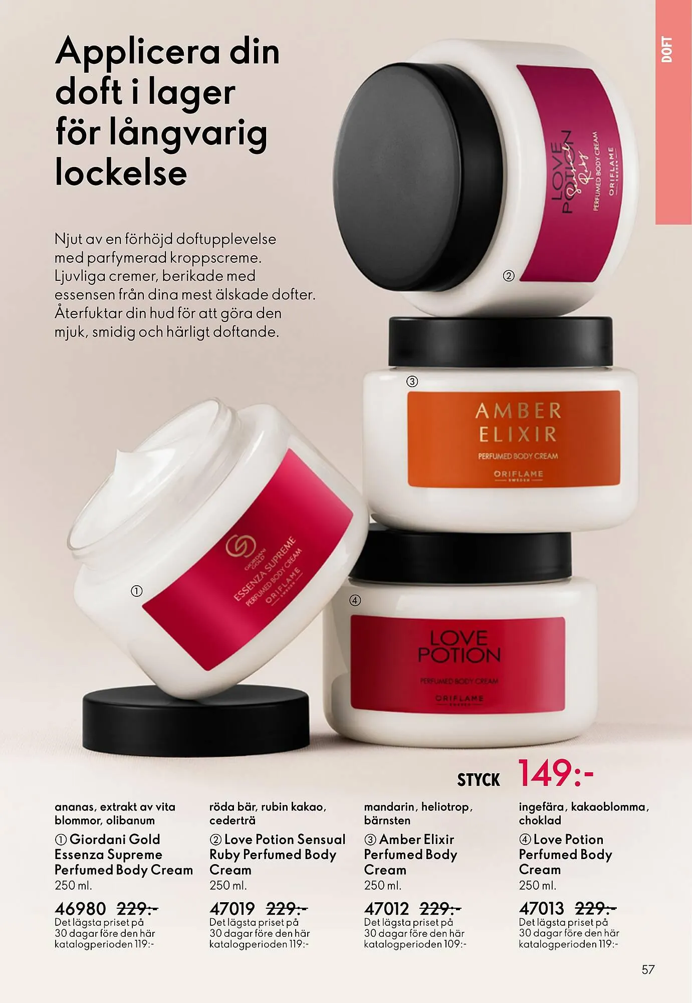 Oriflame reklamblad från 28 januari till 17 februari 2026 - Reklamblad sidor 57