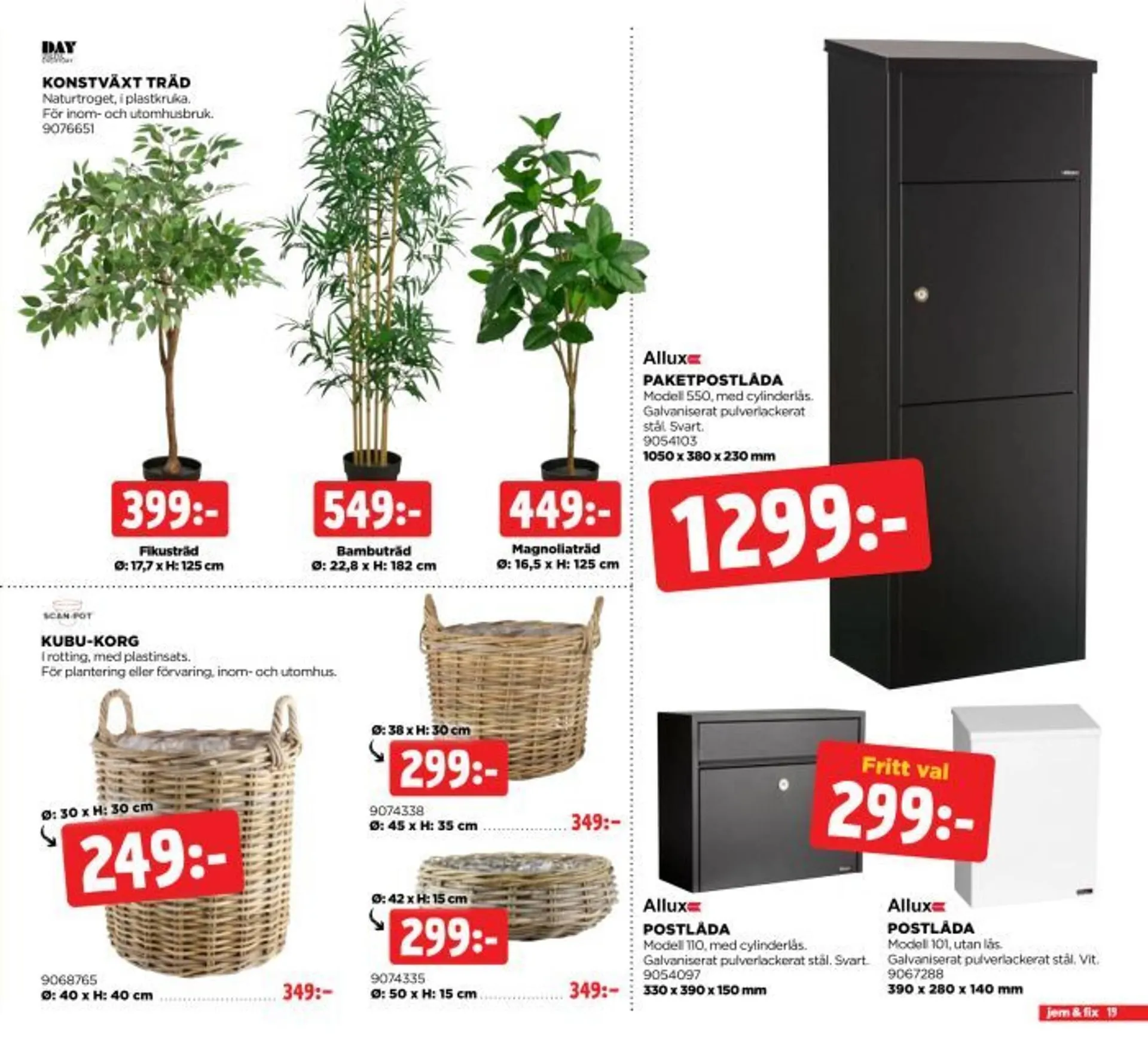 Jem&Fix reklamblad från 12 maj till 18 maj 2025 - Reklamblad sidor 19
