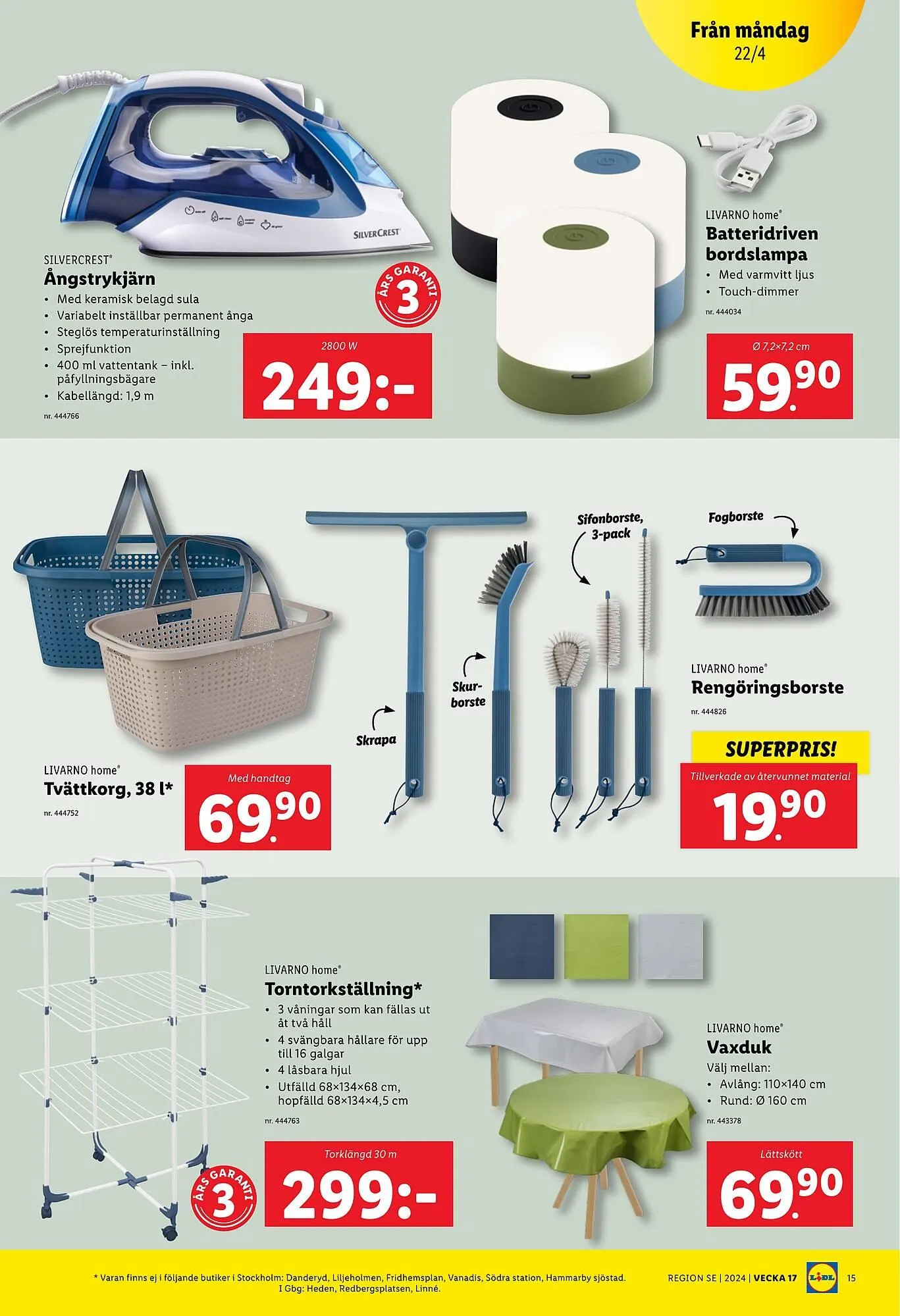 Lidl reklamblad från 22 april till 28 april 2024 - Reklamblad sidor 20