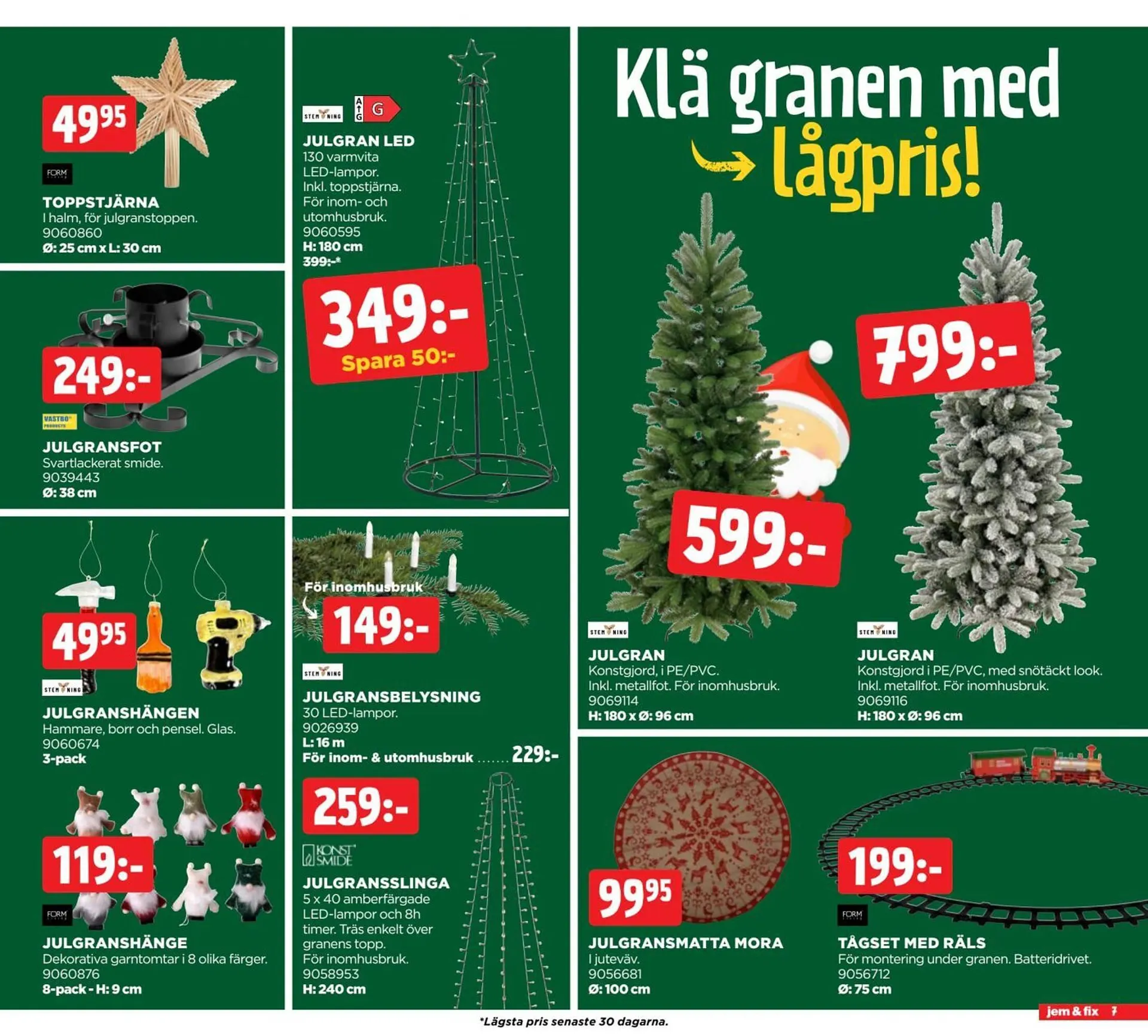 Jem&Fix reklamblad från 24 november till 7 december 2025 - Reklamblad sidor 7