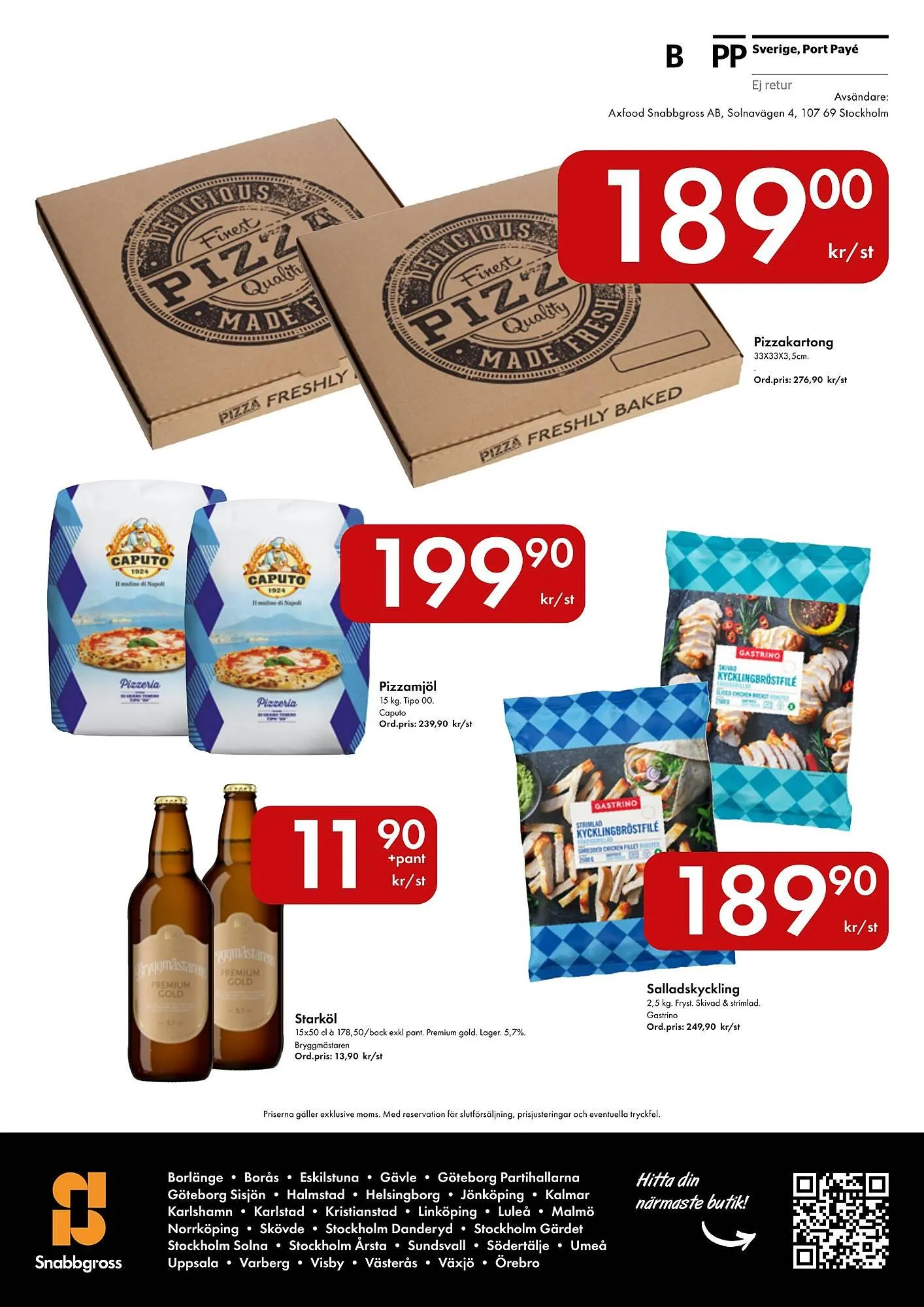 Snabbgross reklamblad från 23 april till 26 april 2026 - Reklamblad sidor 12