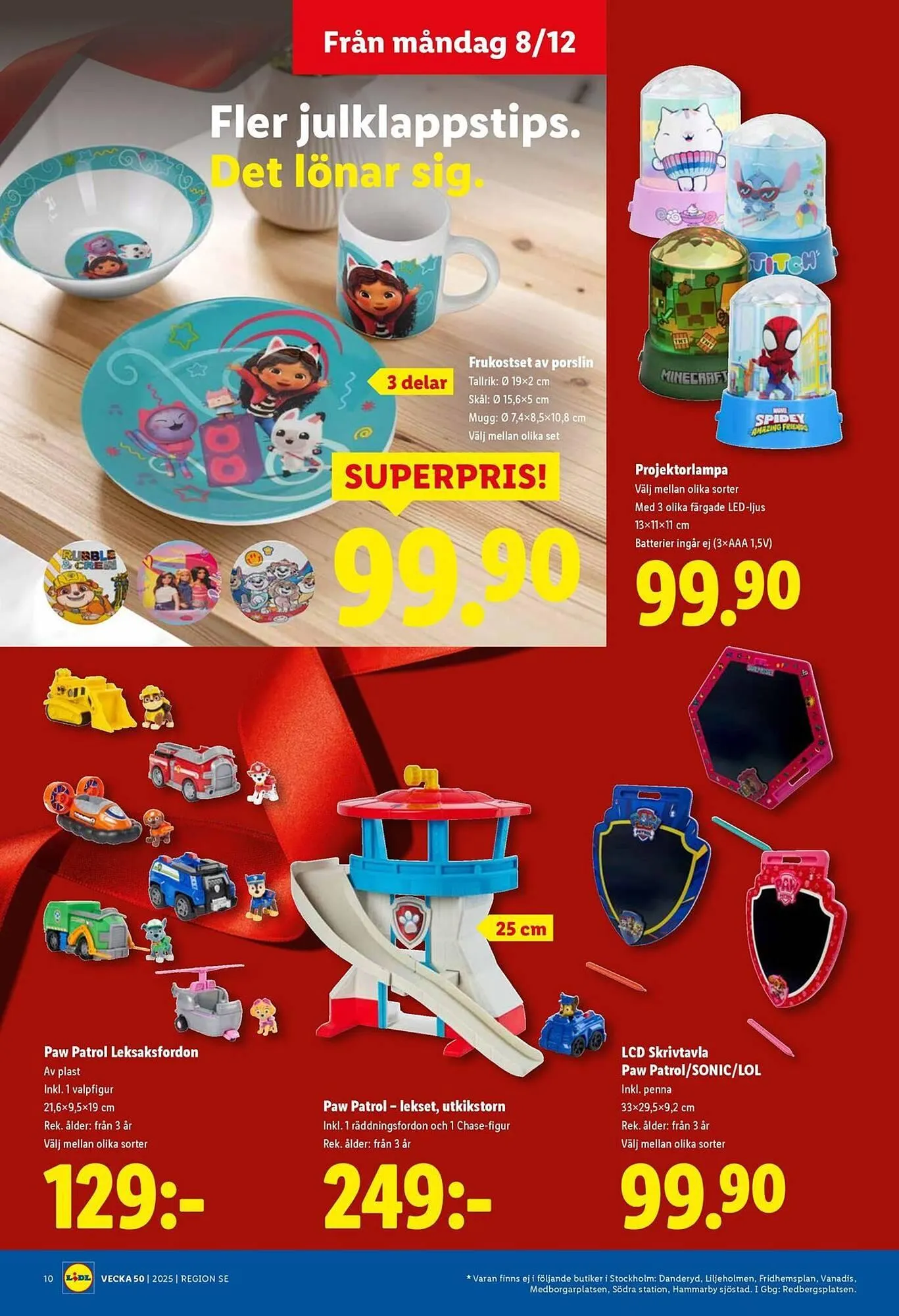 Lidl reklamblad från 30 oktober till 14 december 2025 - Reklamblad sidor 10