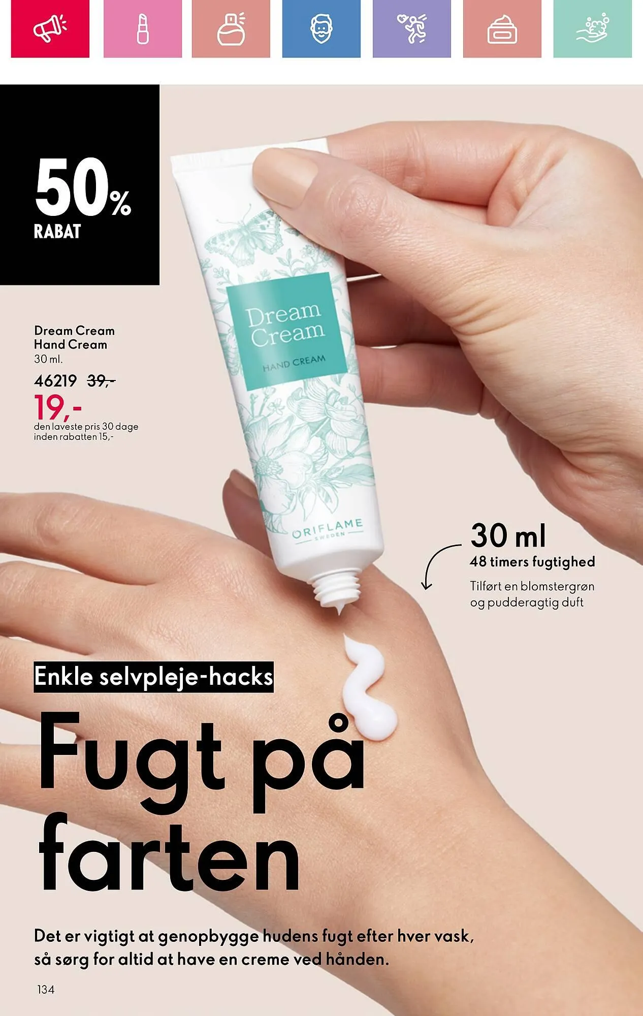 Oriflame reklamblad från 30 mars till 19 april 2025 - Reklamblad sidor 134