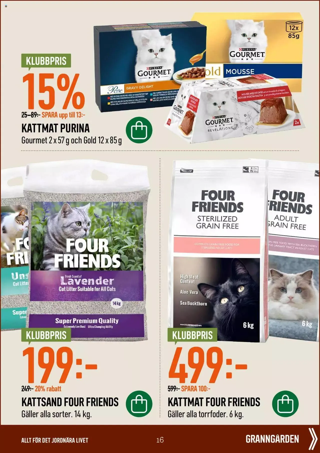 Granngården - erbjudanden från 22 september till 1 oktober 2023 - Reklamblad sidor 16