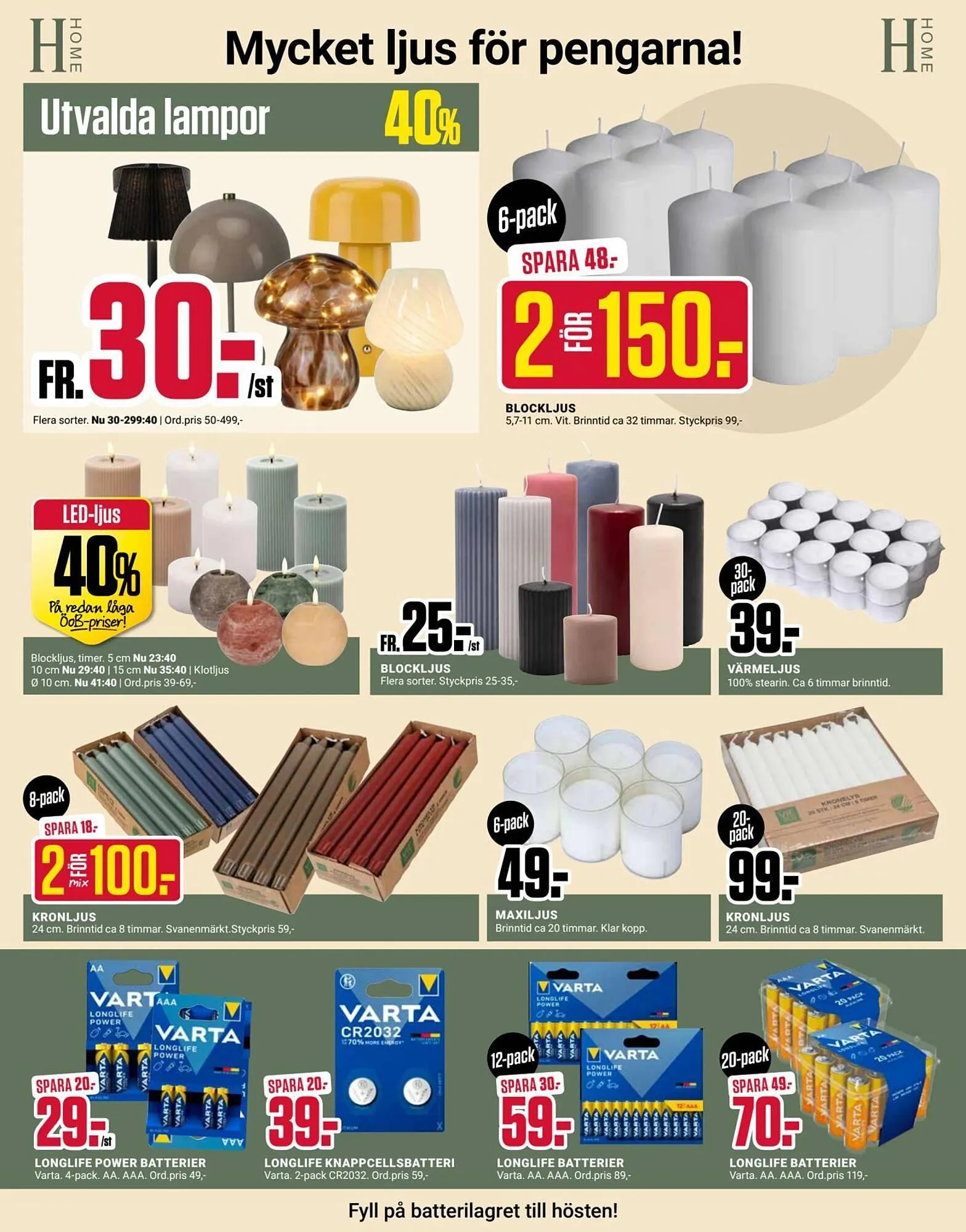 ÖoB reklamblad från 1 september till 8 september 2025 - Reklamblad sidor 9