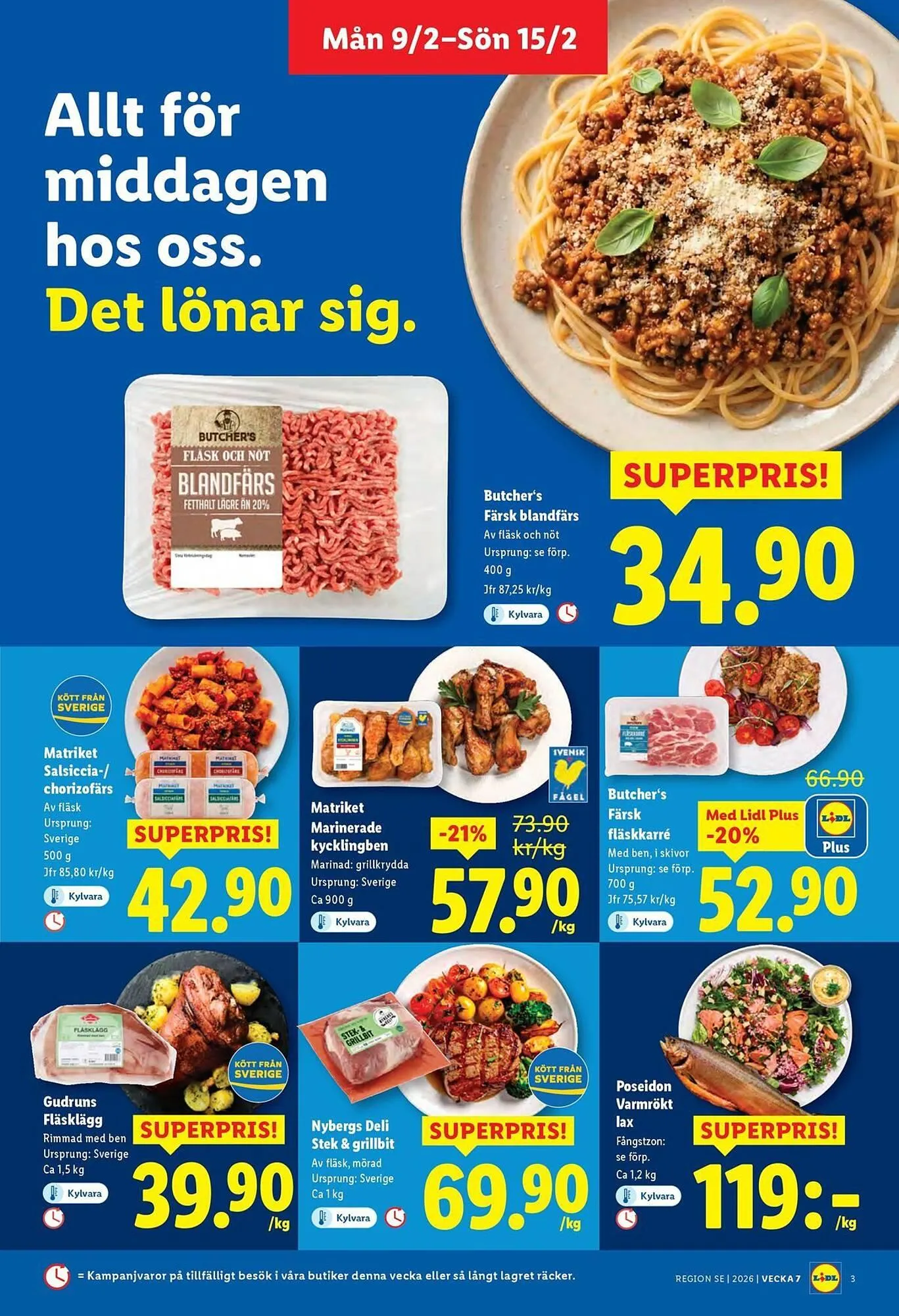 Lidl reklamblad från 9 februari till 15 februari 2026 - Reklamblad sidor 3