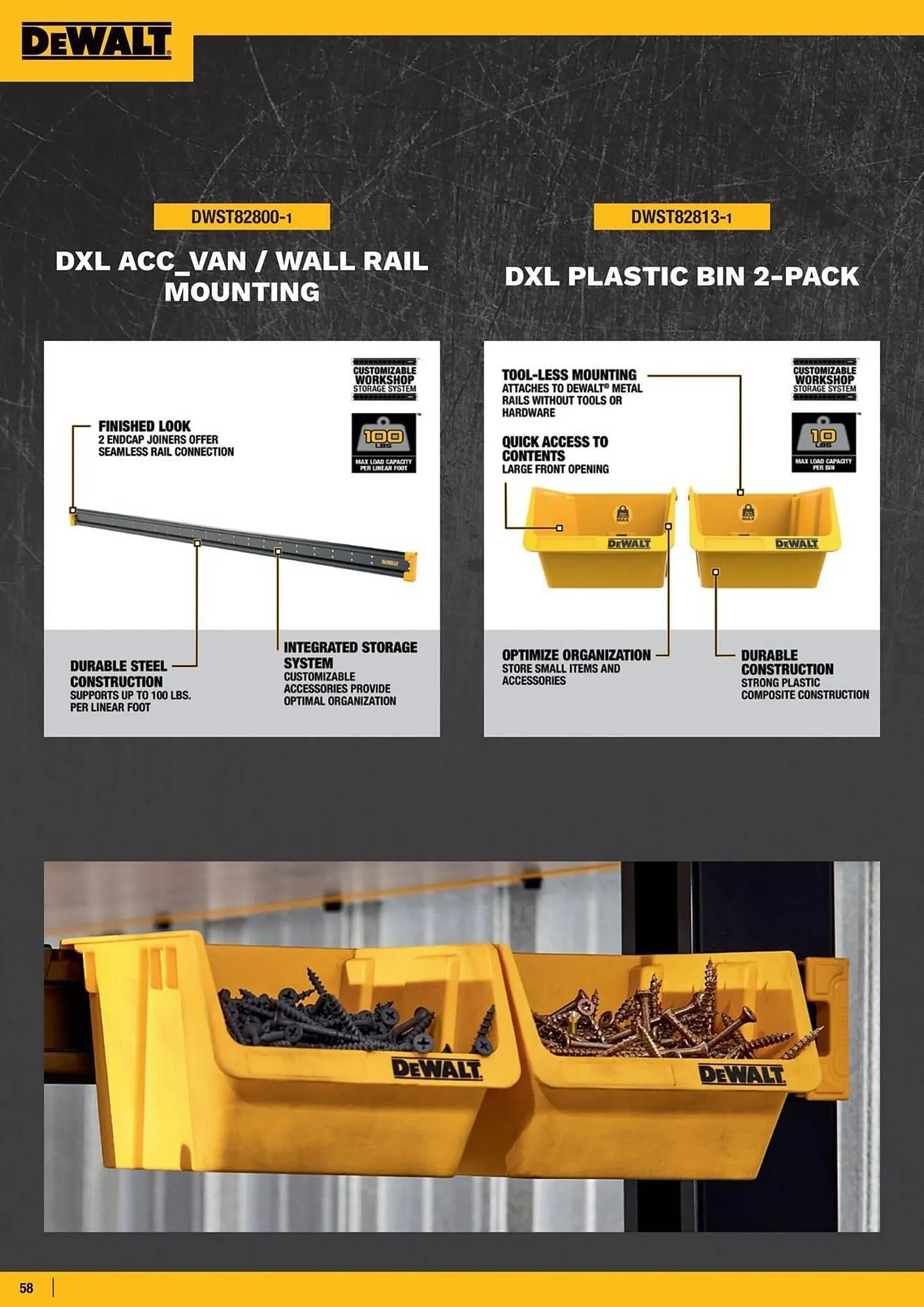 Dewalt reklamblad från 21 mars till 31 maj 2025 - Reklamblad sidor 58